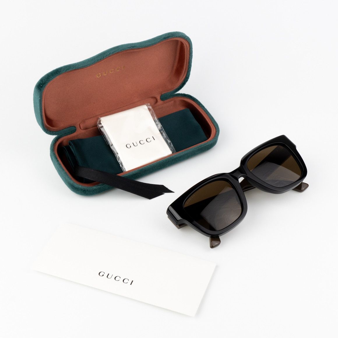 Gucci NEW Gucci GG1670SK 004 Unisex Square Sunglasses GG 1670SK Size ONE SIZE - 9 Thumbnail