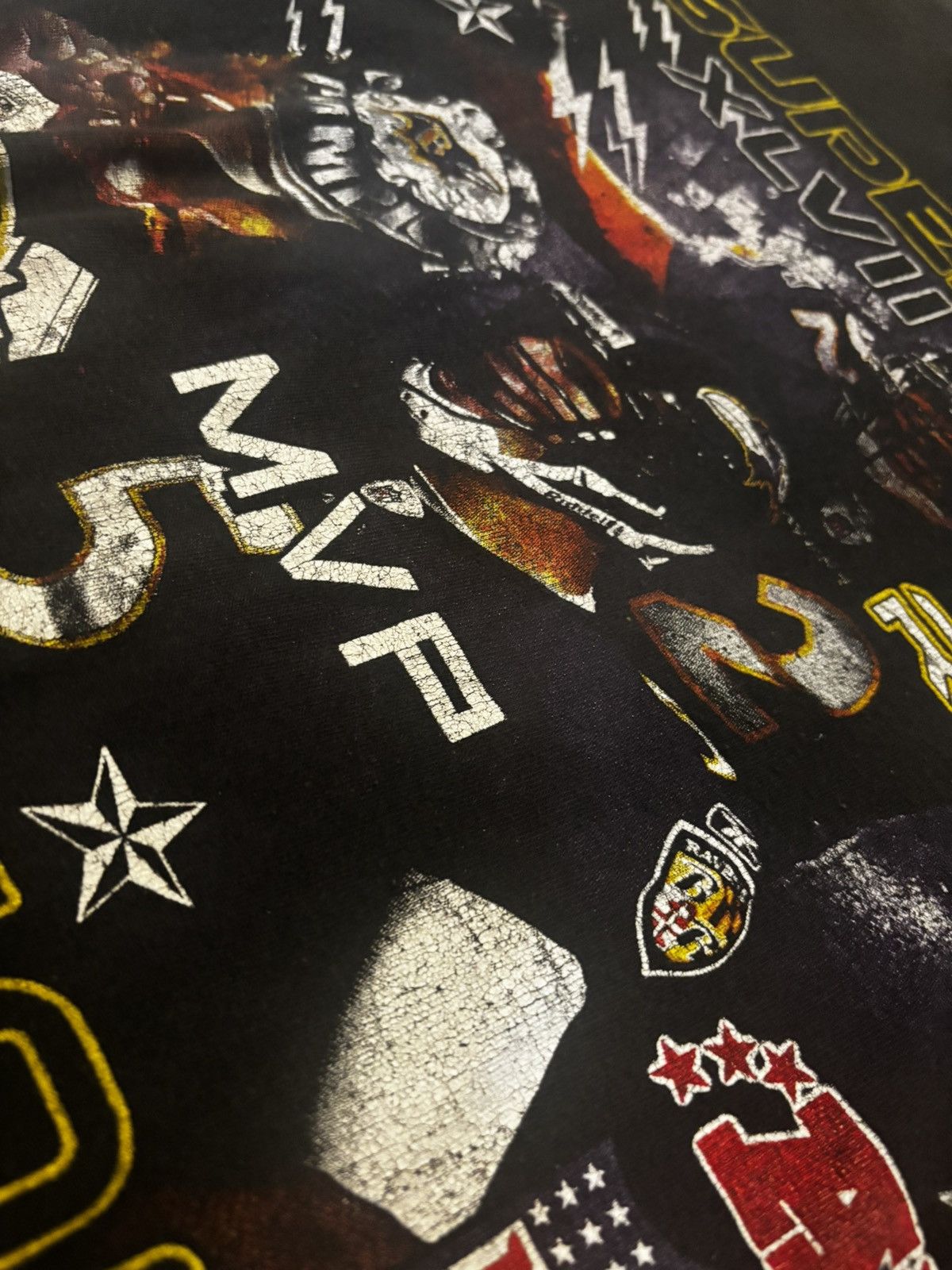 Vintage Vintage Ravens super bowl T-shirt Size US M / EU 48-50 / 2 - 5 Thumbnail