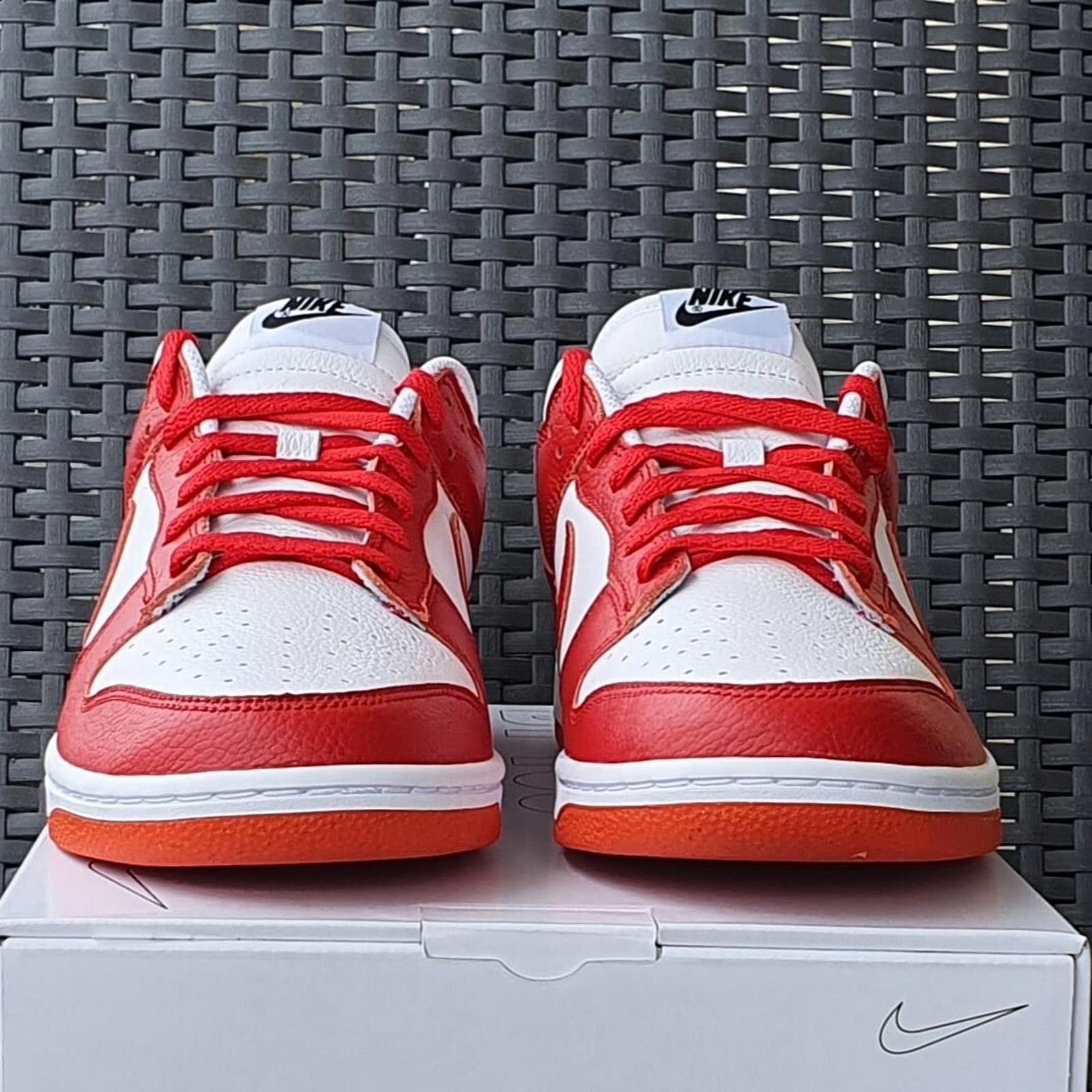 Nike Size 11.5 - Nike Dunk Low University Red / Orange Outsole Size US 11.5 / EU 44-45 - 3 Thumbnail