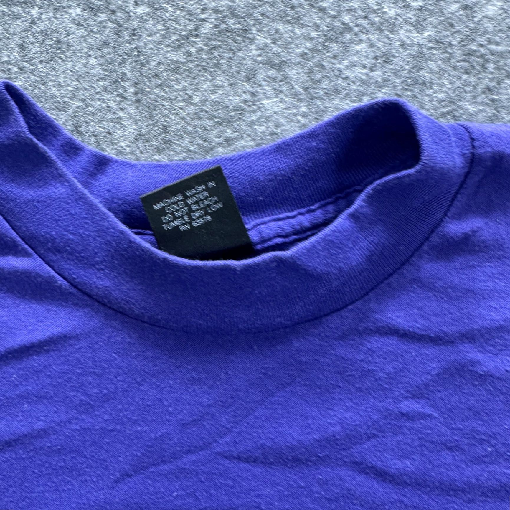 Other VINTAGE NCFO SEIU Shirt Mens XL Purple Short Sleeve Union Graphic 50/50 Tee Made USA Size US XL / EU 56 / 4 - 7 Thumbnail