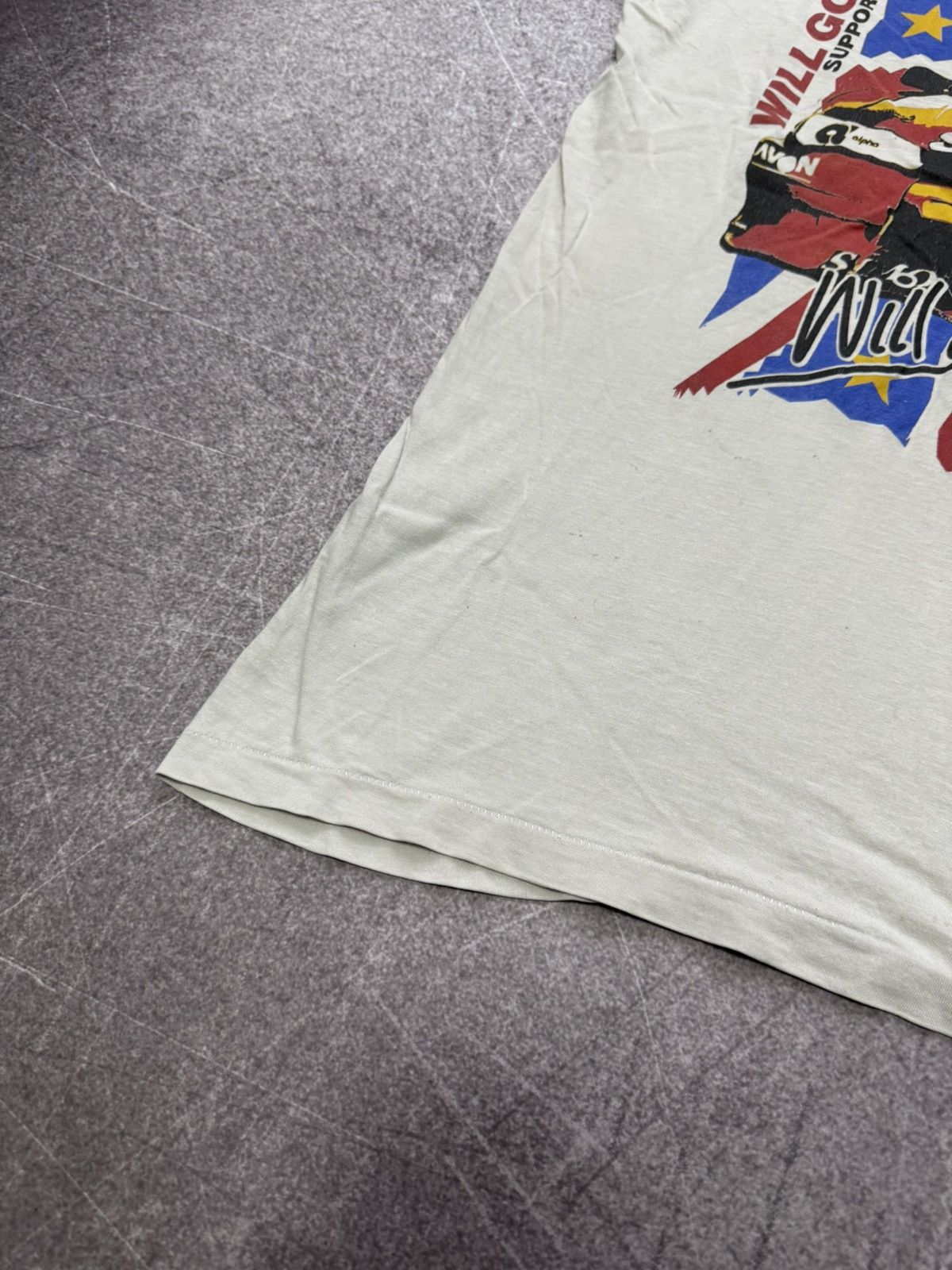 Vintage Vintage 90s Will Gollop Racing T Shirt Size US XL / EU 56 / 4 - 5 Thumbnail