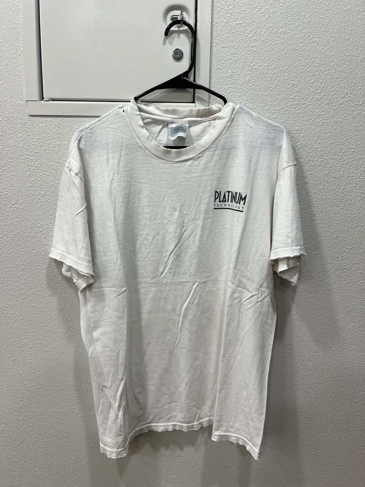 XMI Platinum 90s Platinum Technology Make It Shine Tee Size US L / EU 52-54 / 3 - 1 Thumbnail