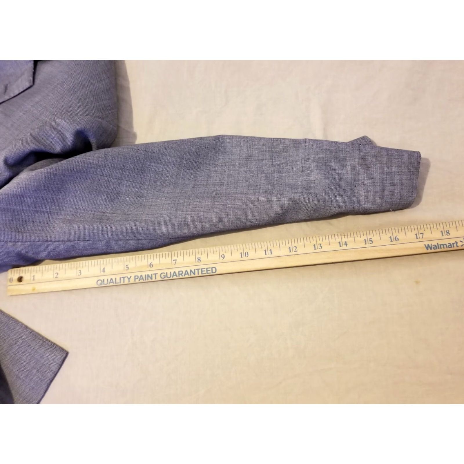 Brooks Brothers Mens Brooks Brothers Wool Blazer 44R Grey Sports Jacket Size 44R - 7 Thumbnail