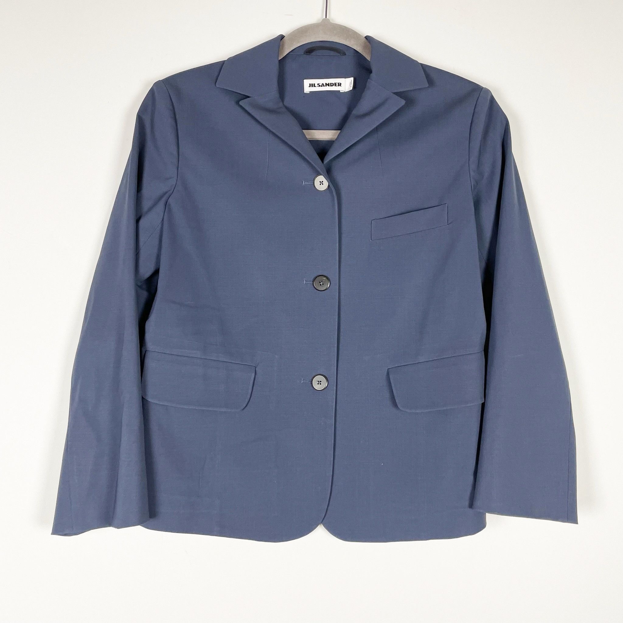 Jil Sander Jil Sander Wool Blend Stretch Three Button Size S / US 4 / IT 40 - 1 Thumbnail
