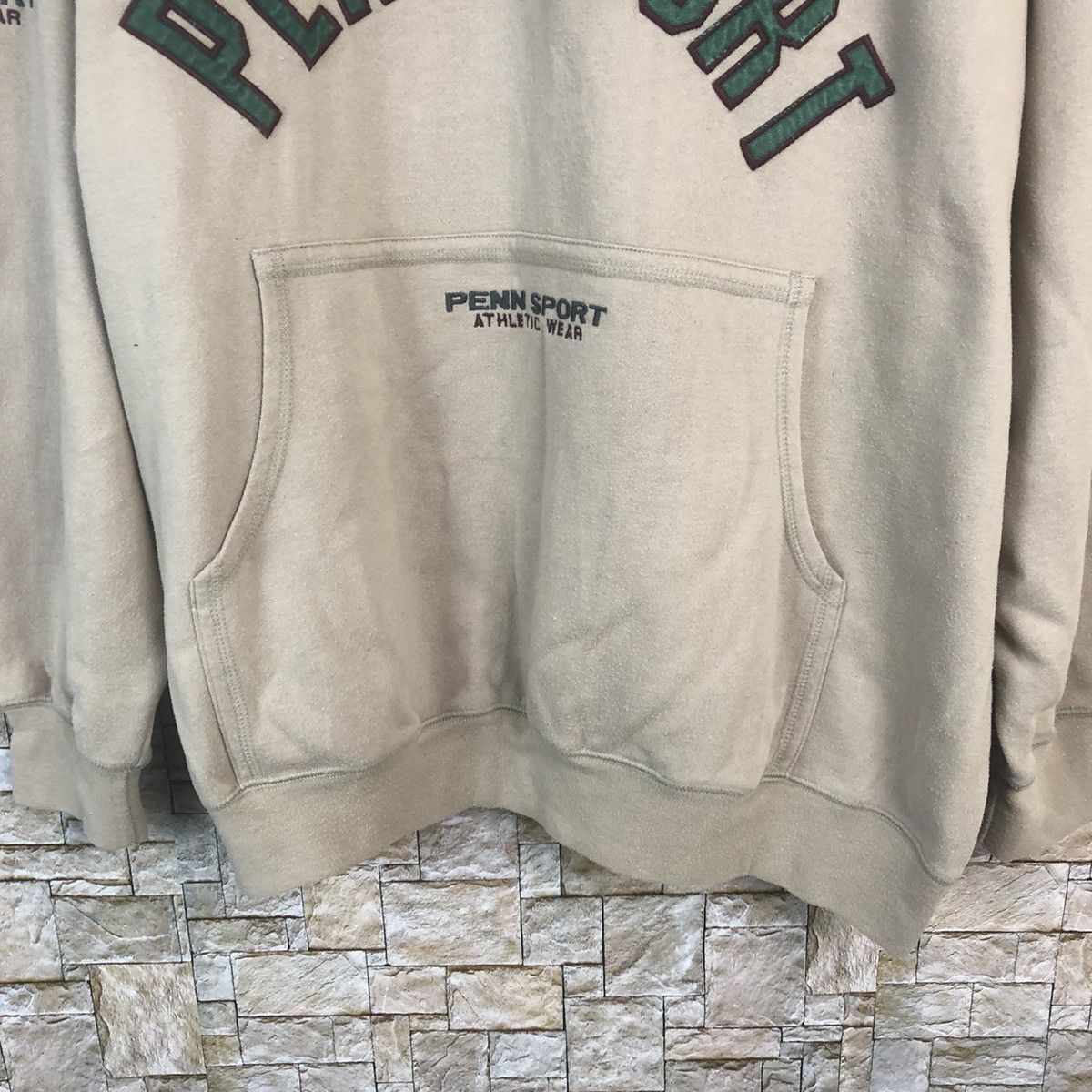 Japanese Brand Penn Athetlic baggie Brown Sweatshirt #A16 Size US L / EU 52-54 / 3 - 6 Thumbnail
