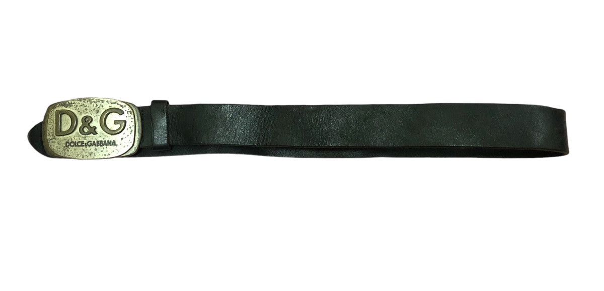 Dolce & Gabbana Vintage Dolce & Gabbana Genuine Leather Belt Made In Italy Size 36 - 8 Thumbnail