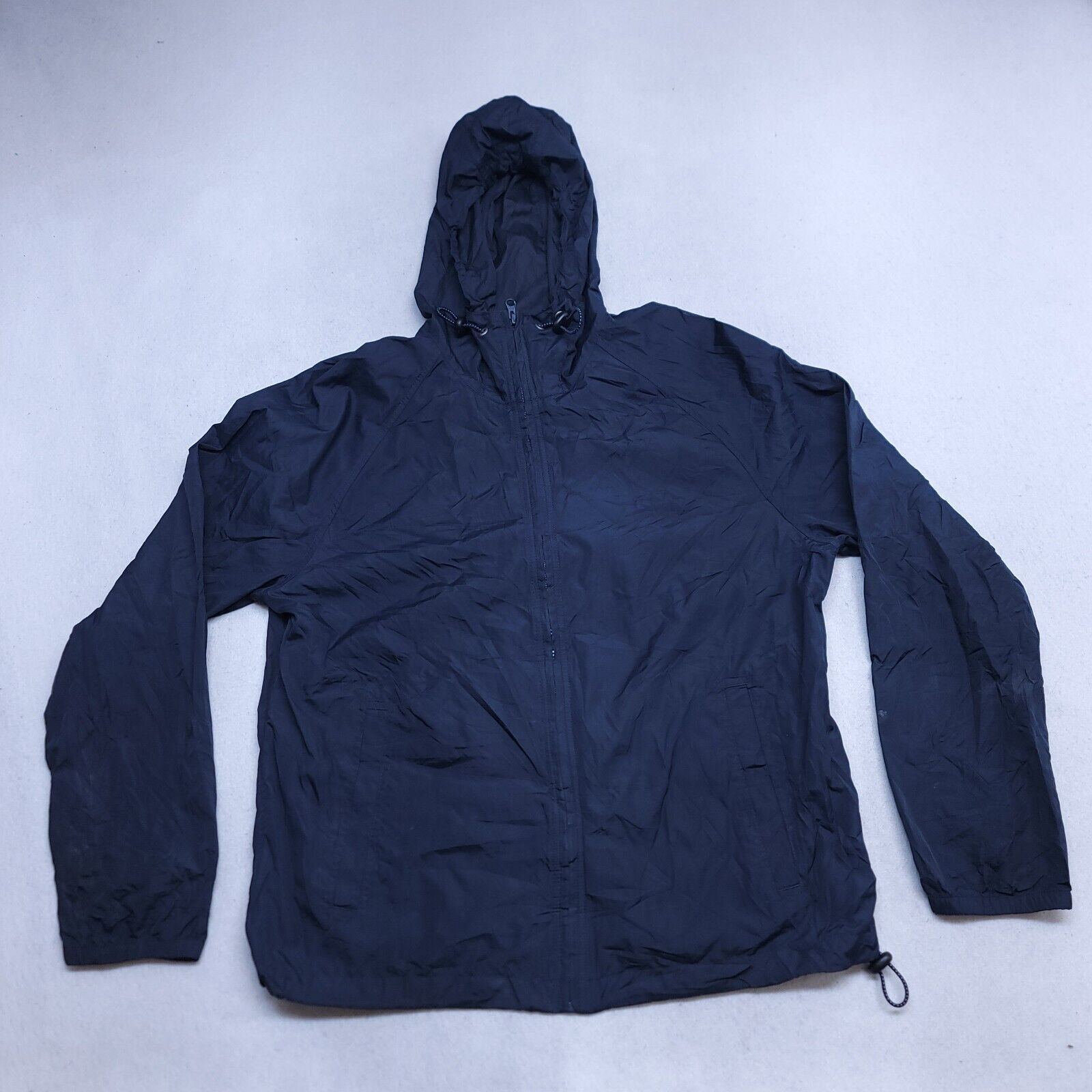 J.Crew JCrew Mercantile Hooded Long Sleeve Jacket Mens Size M Blue Size US M / EU 48-50 / 2 - 2 Thumbnail