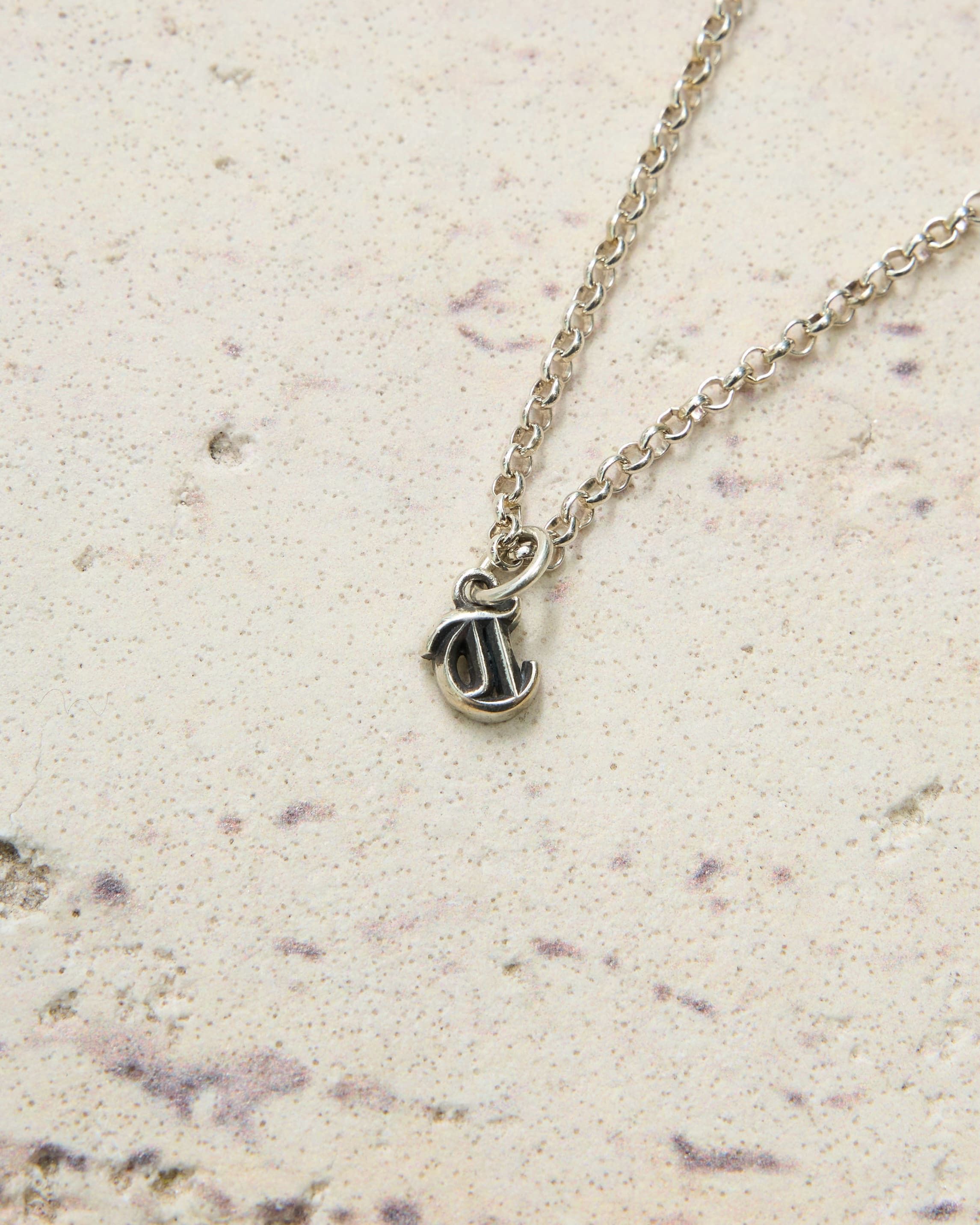 Chrome Hearts Chrome Hearts Mini Alphabet Letter T Charm silver Size ONE SIZE - 3 Thumbnail