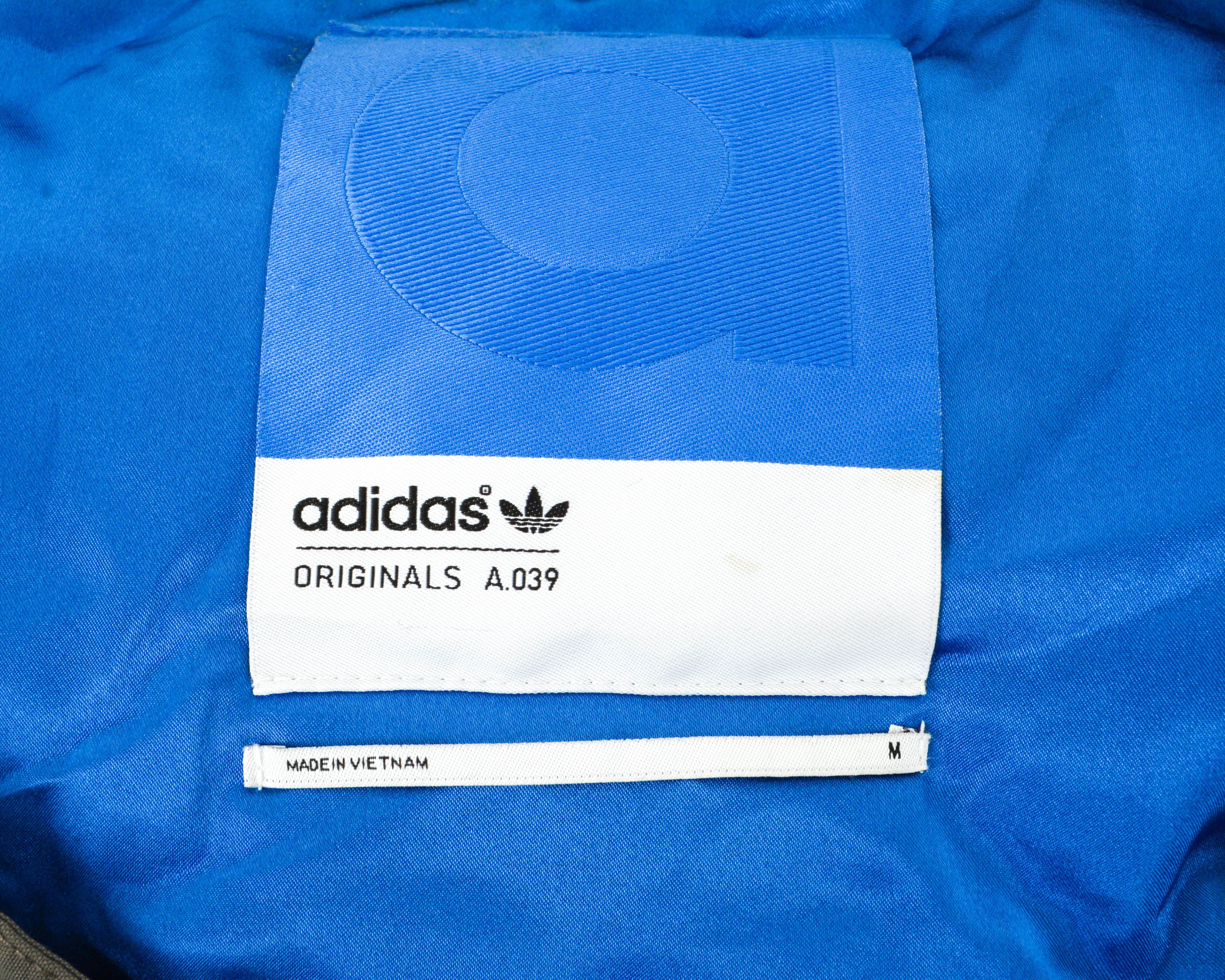 Adidas A.039 Mens M Insulated Down Puffer Jacket Padded Coat Parka Size US M / EU 48-50 / 2 - 7 Thumbnail