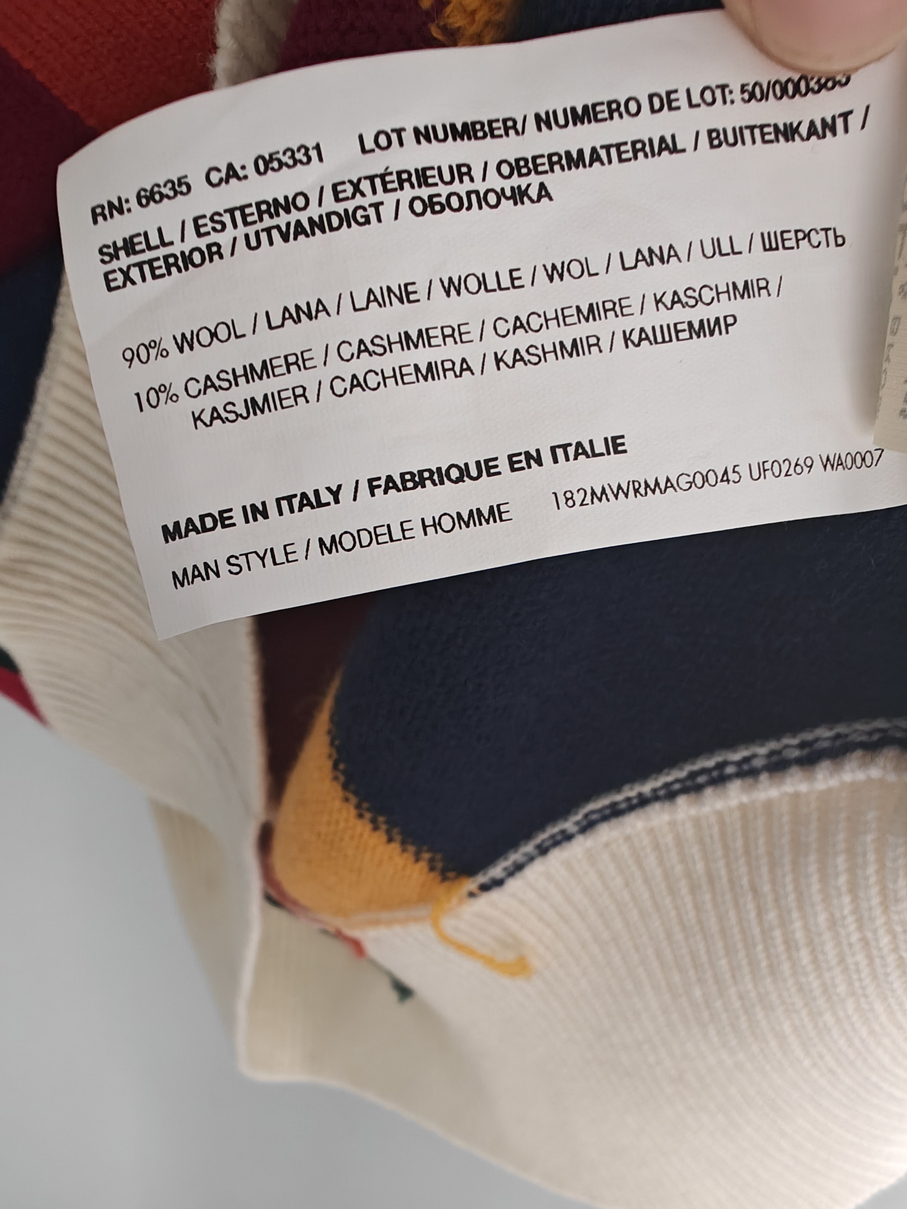 Aime Leon Dore × Woolrich Woolen Mills ALD x Woolrich wool/cashmere sweater S NWOT made in Italy Size US S / EU 44-46 / 1 - 3 Thumbnail