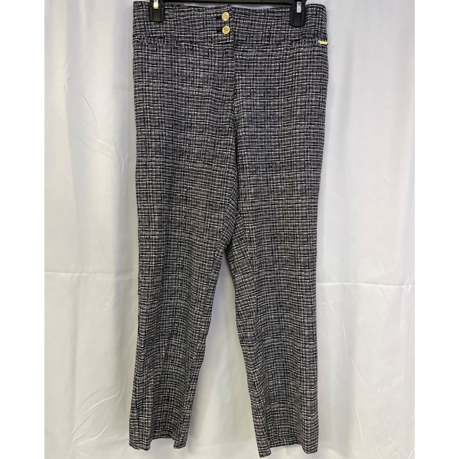Anne Klein Anne Klein Women's Blk/White Dress Pants/Trousers Sz S SKU 4 Size 28" / US 6 / IT 42 - 1 Thumbnail