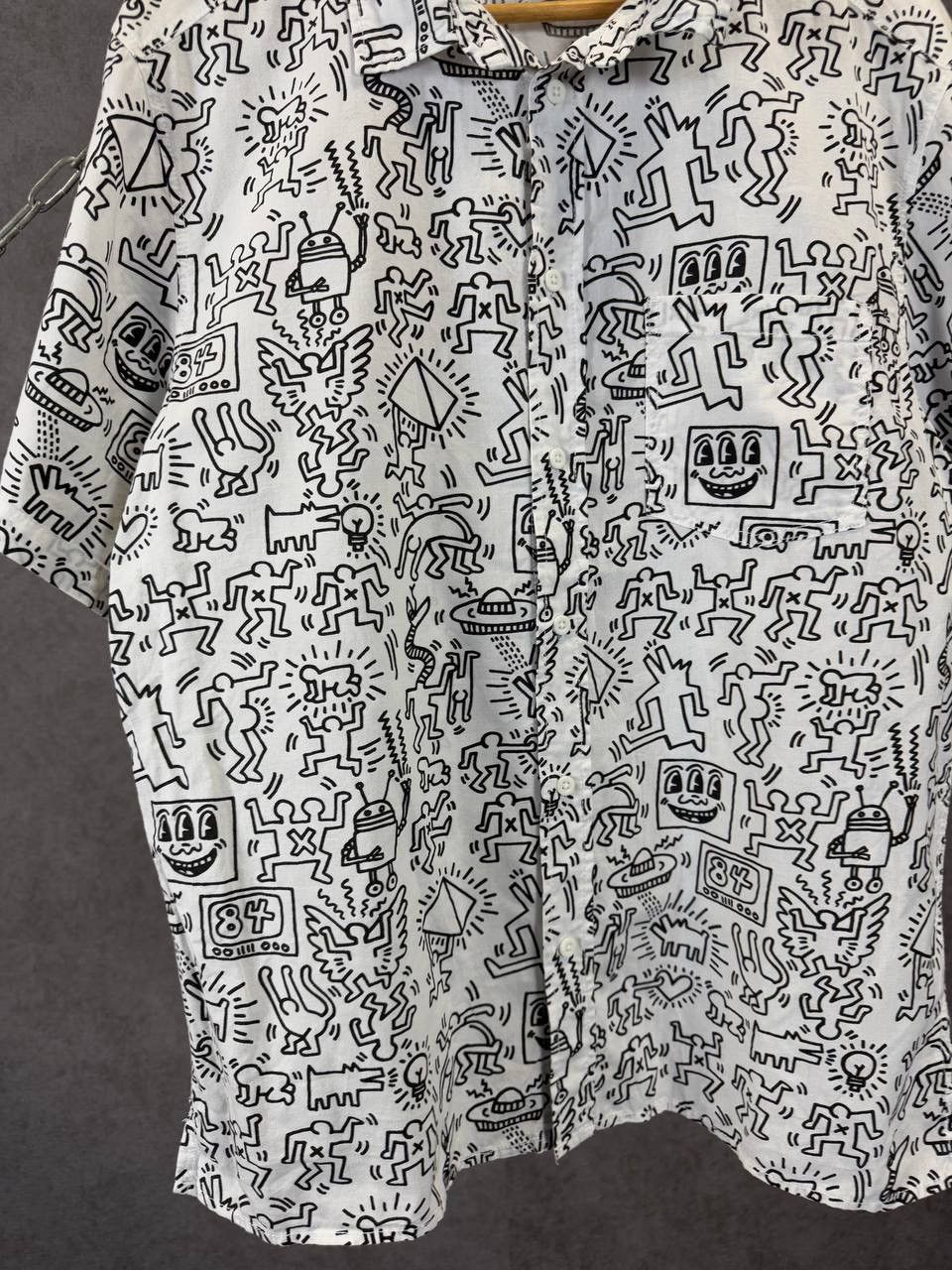 Keith Haring Keith Haring art designer shirt Size US M / EU 48-50 / 2 - 3 Thumbnail