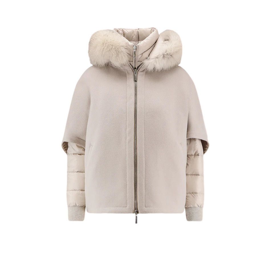MOORER Pegaso-Cwr Beige Jacket New & Authentic (Women's size