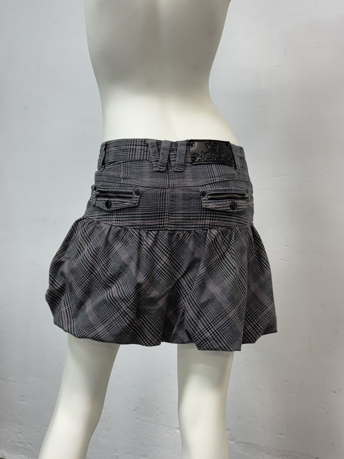 Vintage Vintage y2k Mini Skirt Size 25" / US 0 / IT 36 - 2 Thumbnail