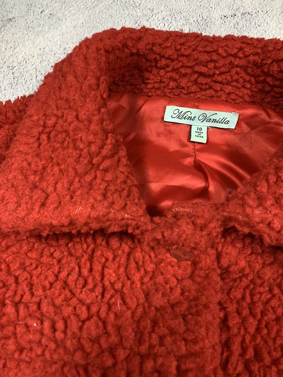 Japanese Brand × Vintage Vintage Y2K deep pile Teddy cropped jacket Japanese Size M / US 6-8 / IT 42-44 - 11 Thumbnail