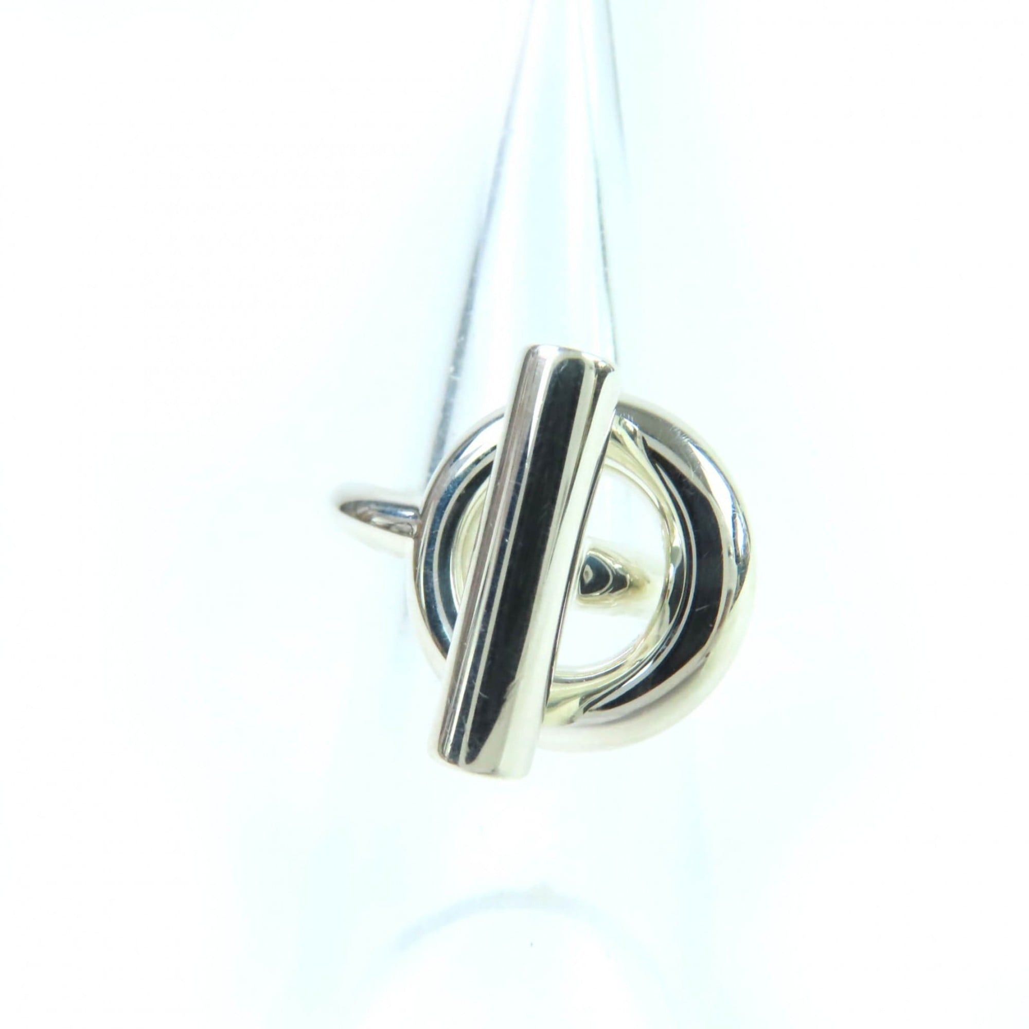 Hermes HERMES Echappé MM Ring, AG925 Silver, Size 50, Approximately Japanese Size, Includes Box, Made in Italy, Weight 9.8g, Women's Size ONE SIZE - 1 Thumbnail