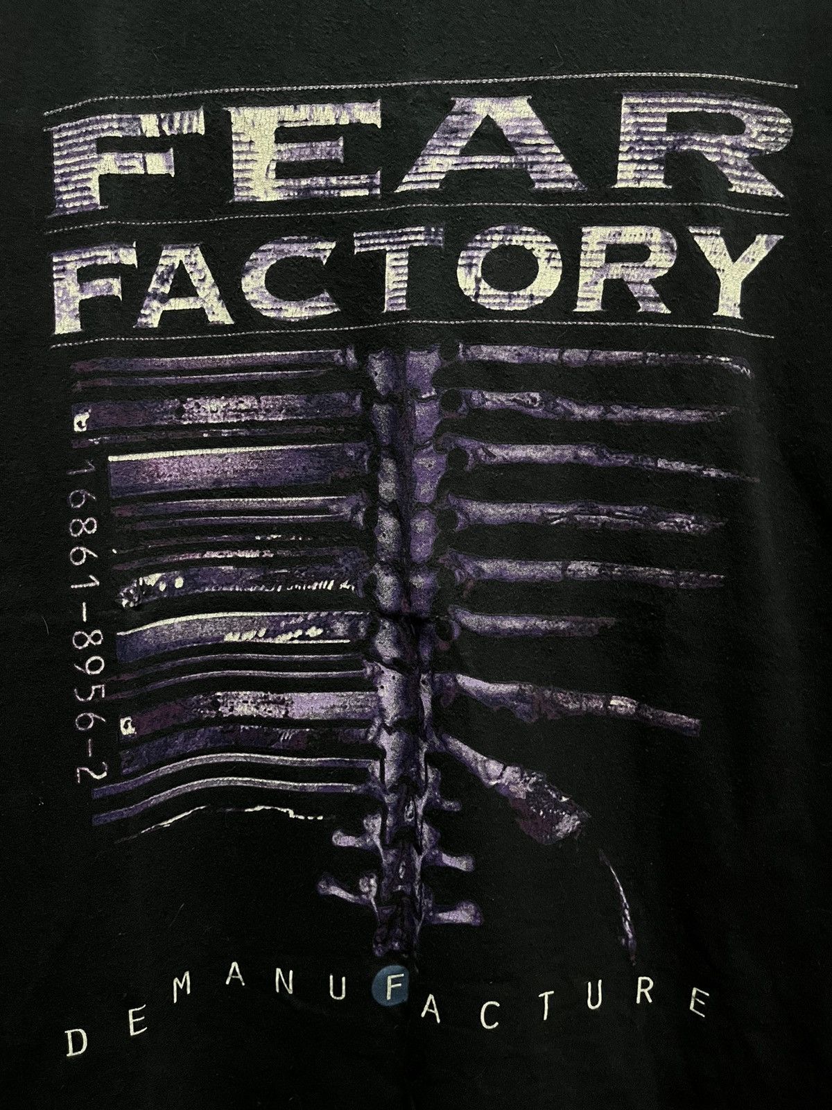 Band Tees Fear Factory Demanufacture Industrial Metal Band Tee 00s Size US XL / EU 56 / 4 - 3 Thumbnail