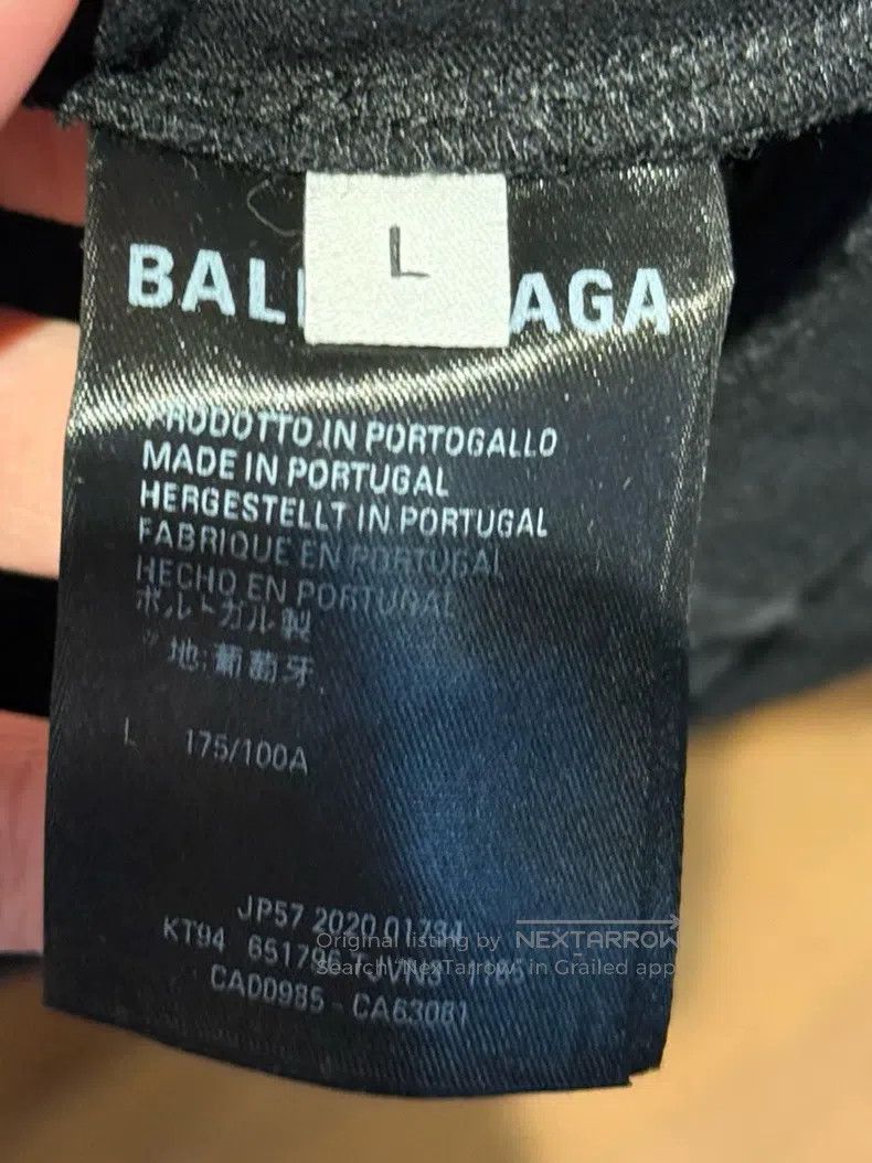 Balenciaga Balenciaga Distressed Long Sleeve Size US L / EU 52-54 / 3 - 5 Thumbnail