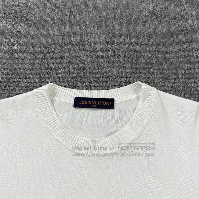 Louis Vuitton LV White Pin Short Sleeve Shirt. Size US XL / EU 56 / 4 - 3 Thumbnail