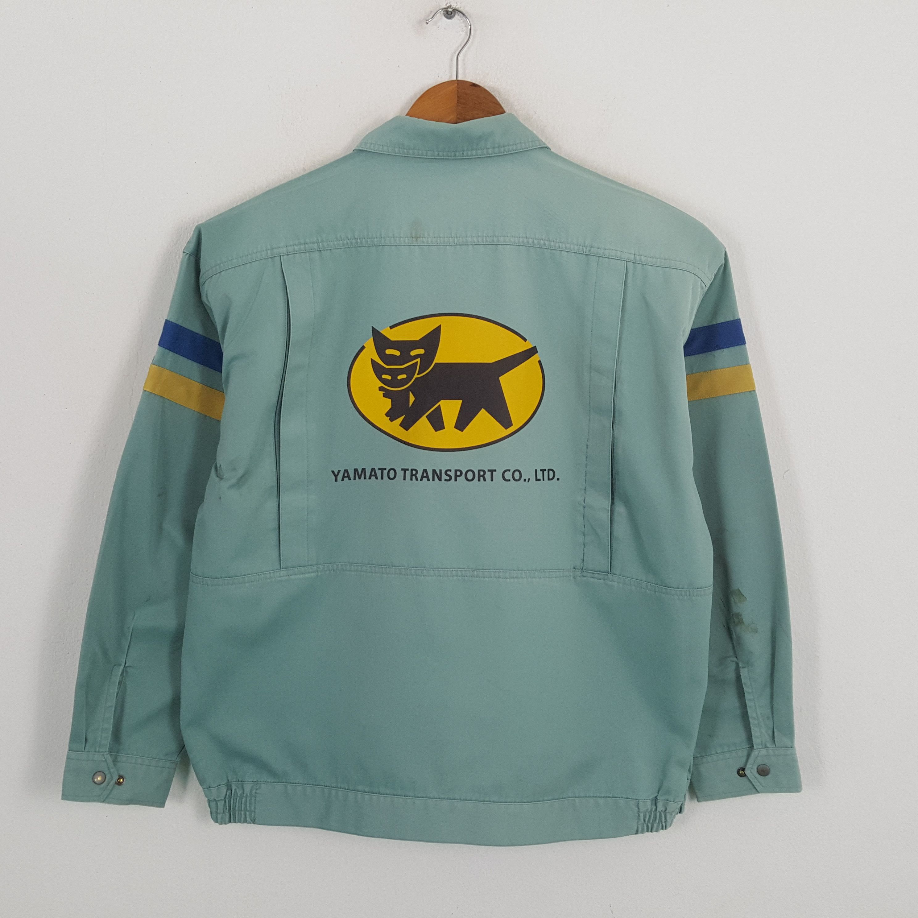 Vintage Vintage YAMATO TRANSPORT Japanese Brand Custom Jacket Size US XL / EU 56 / 4 - 1 Thumbnail