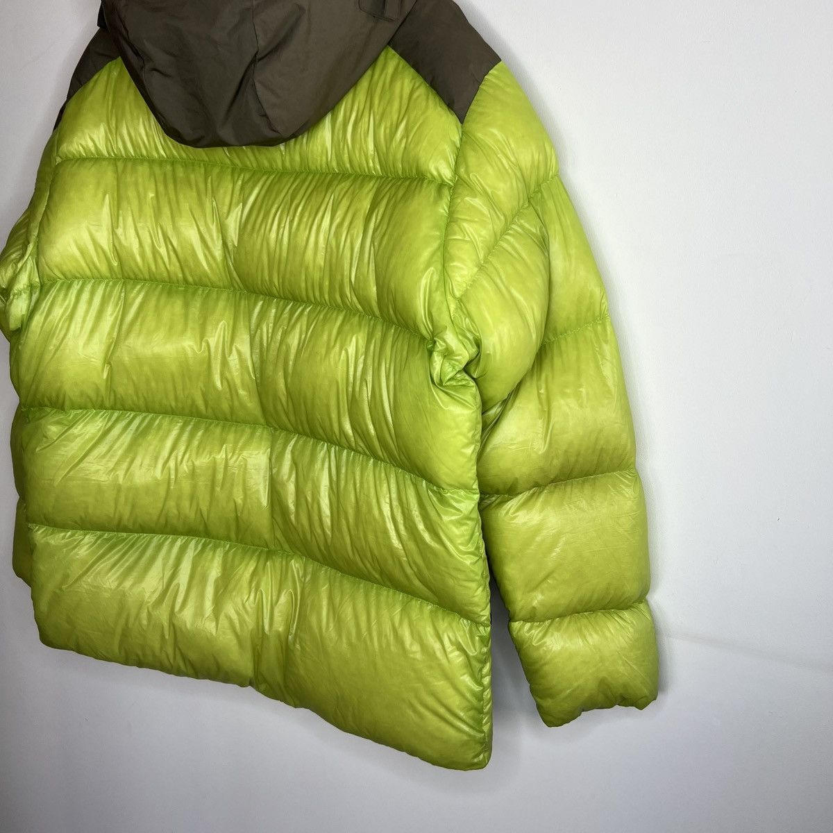 C.P. Company × Designer CP Company Hooded Goose Down Puffer Tech Jacket Green Padded Size US XL / EU 56 / 4 - 8 Thumbnail