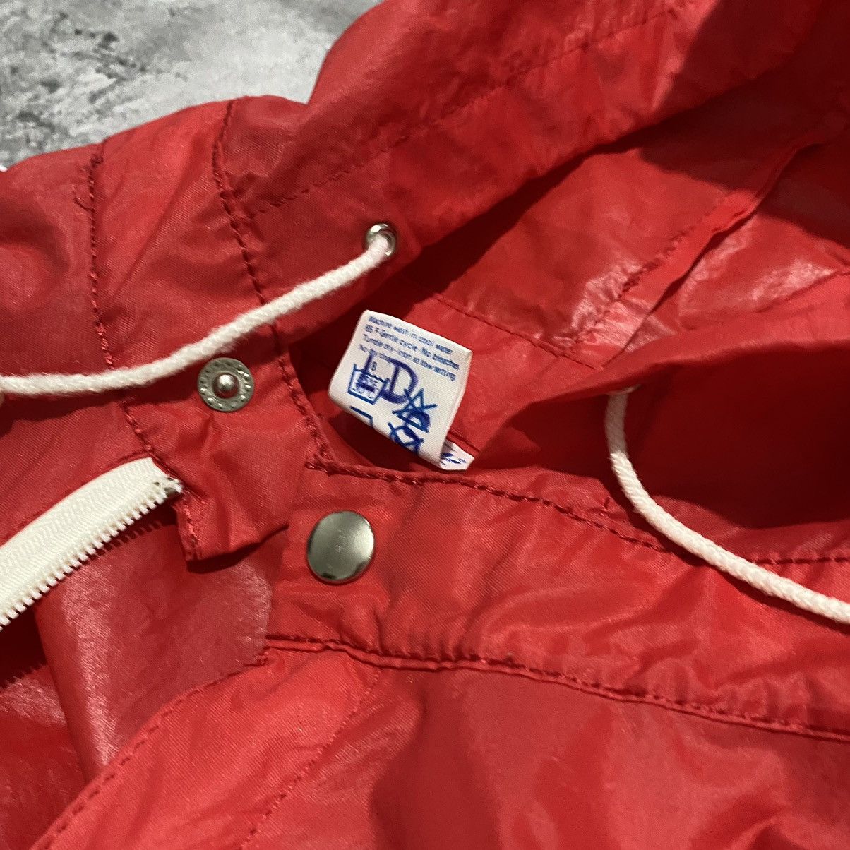 Vintage Rare Vintage 70’s Adidas Ventex Red Raincoat Fullzip Jacket Size US M / EU 48-50 / 2 - 12 Thumbnail