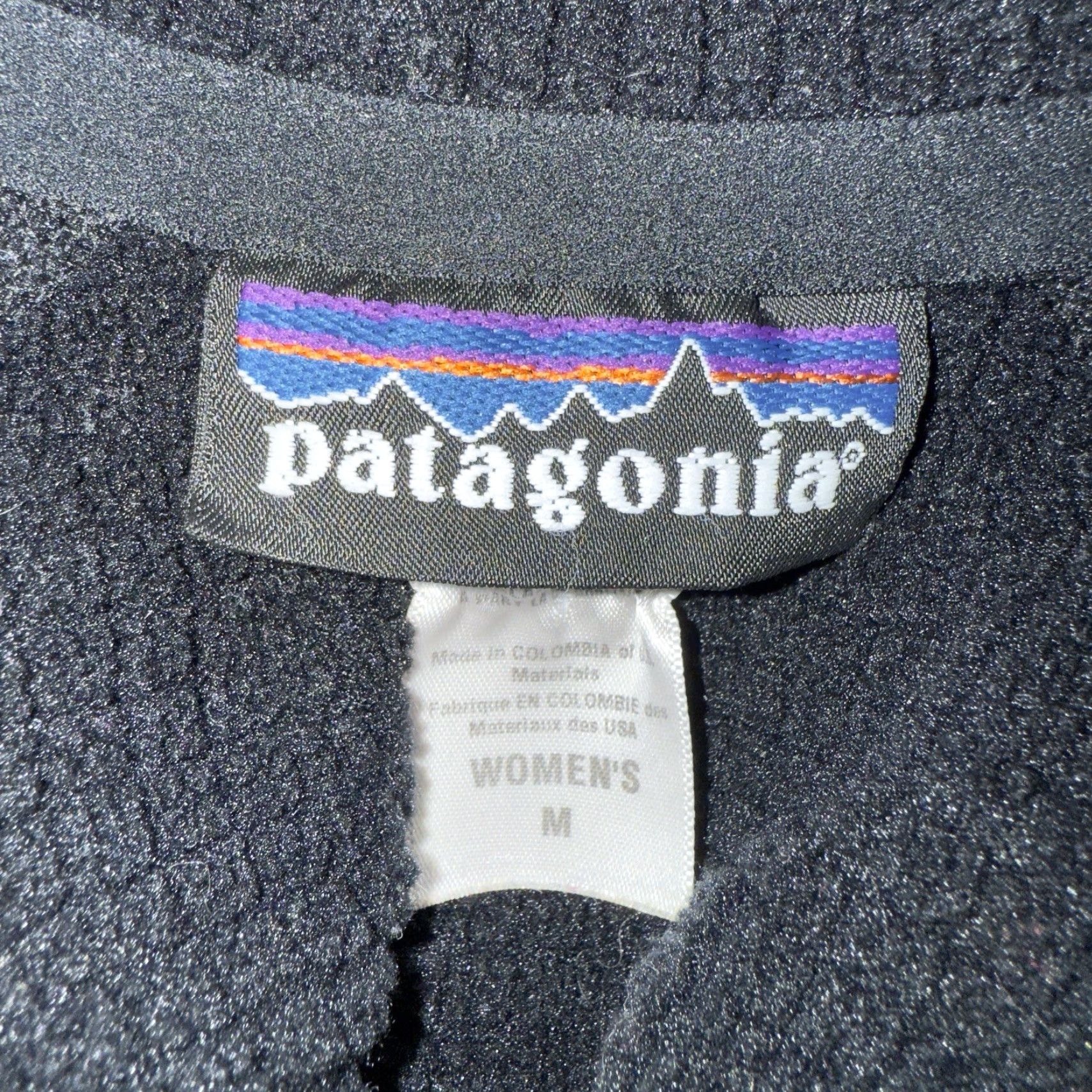 Patagonia Patagonia Polyester Blend Black Full-Zip Jacket Womens Size M Size M / US 6-8 / IT 42-44 - 4 Thumbnail