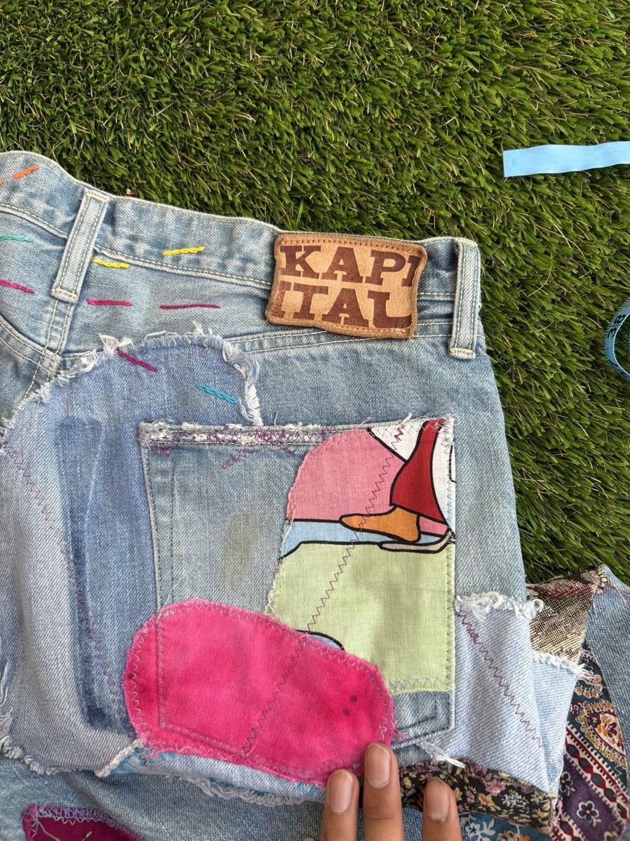 Kapital Kapital Japan Denim Crazy El Paso Monkey Cisco Hippie Jeans Size US 34 / EU 50 - 10 Thumbnail