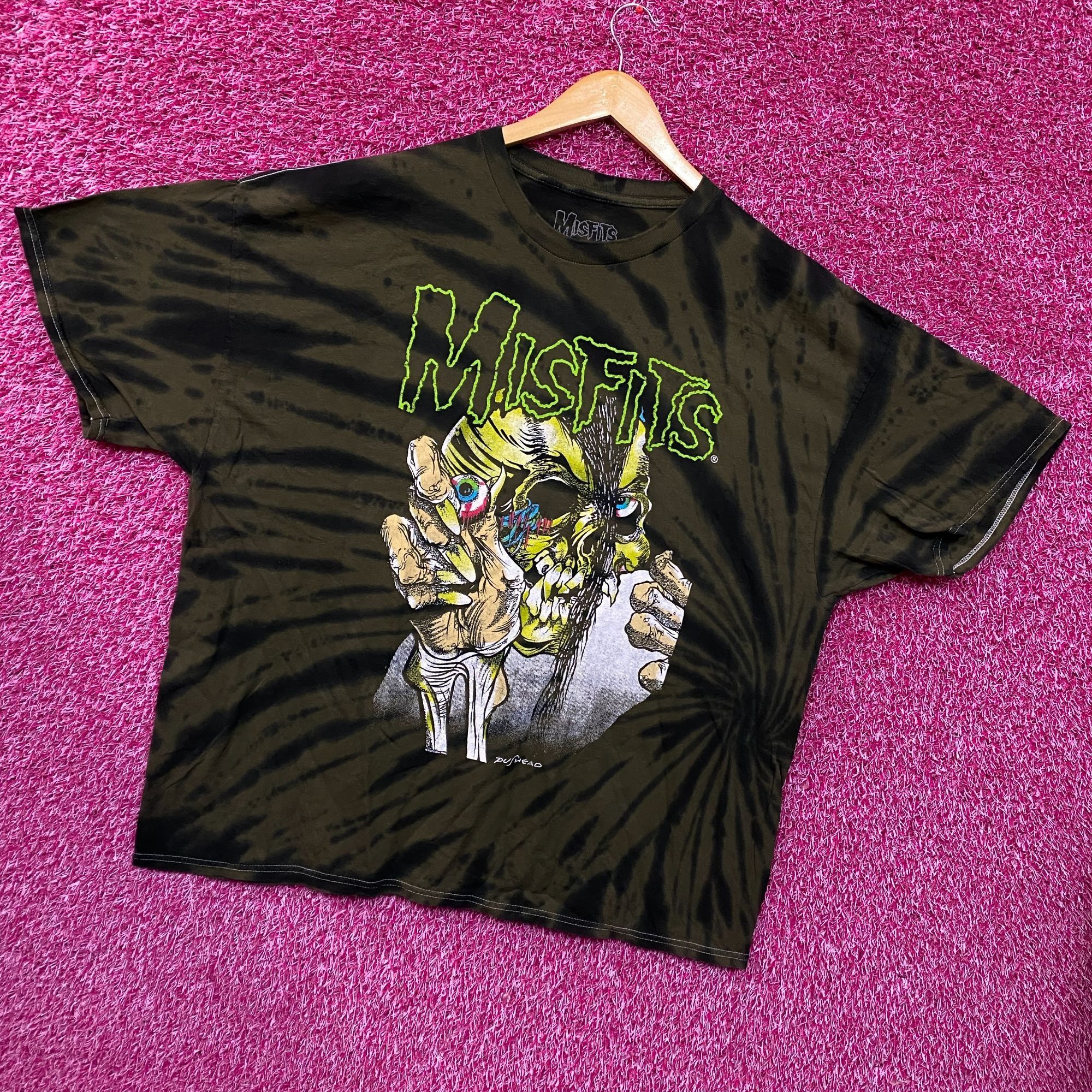 Band Tees × Misfits Misfits Mommy Can I Go Out & Kill Oversized Band Tie Dye Ext Size US XL / EU 56 / 4 - 3 Thumbnail