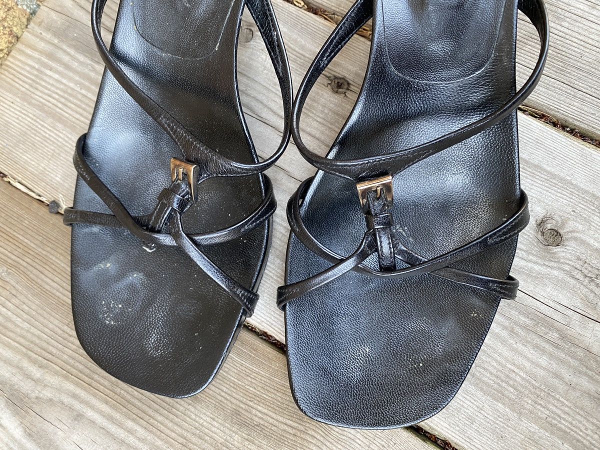 Prada Vintage Prada Sling Back Heels Calzature Donna Black Size US 6 / IT 36 - 9 Thumbnail