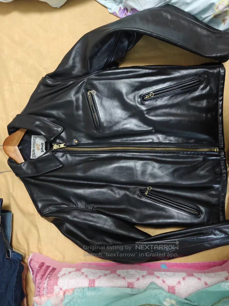Schott Schott NYC 689H Leather Jacket Size US M / EU 48-50 / 2 - 1 Thumbnail