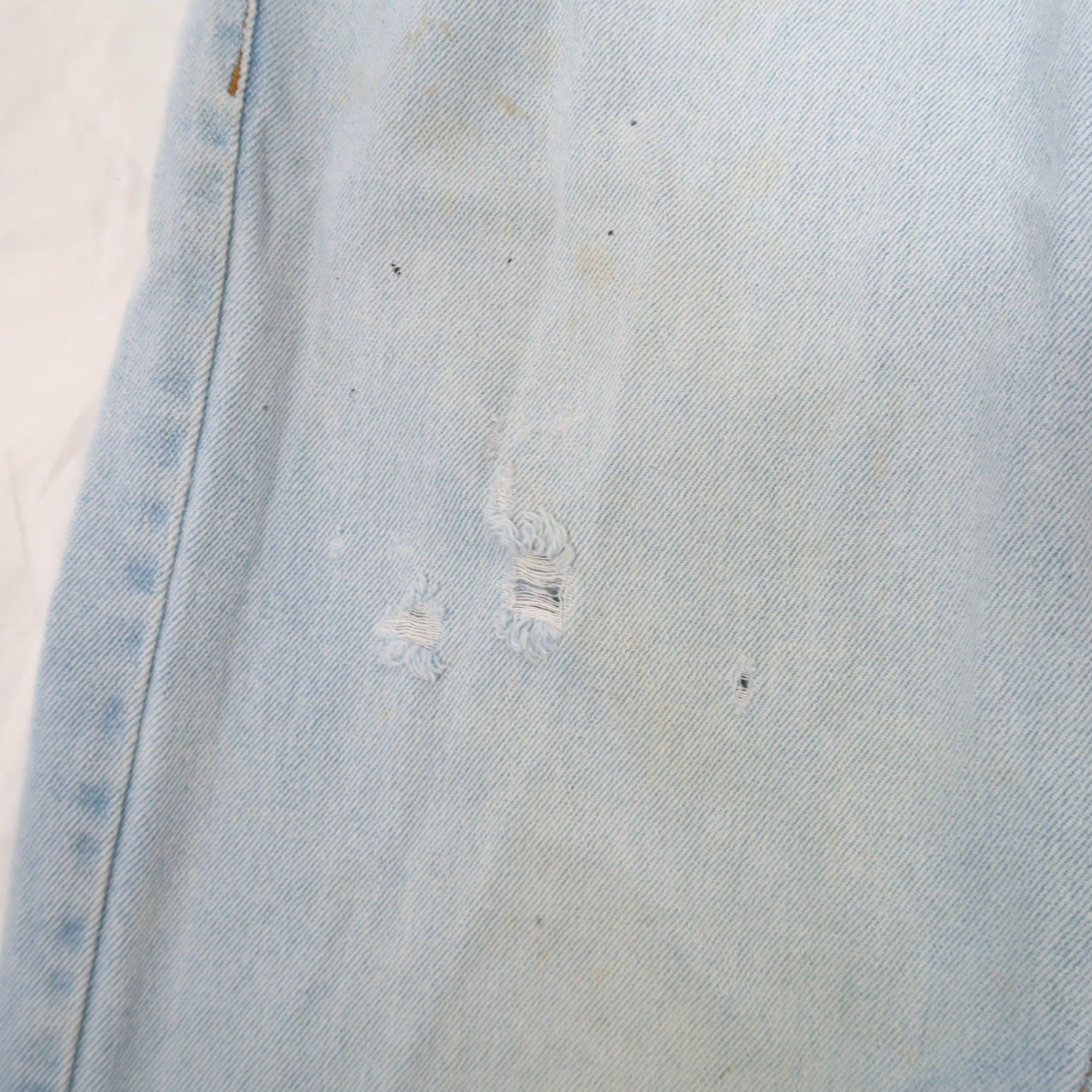 Haband VINTAGE Haband Jeans 90s Joe Light Wash Blue Denim Elastic Waist Mens 30 in Regular Inseam 32 Jeans Size US 30 / EU 46 - 5 Thumbnail