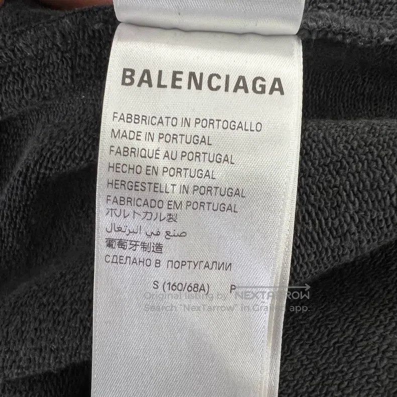 Balenciaga Balenciaga size S Embroidered Logo Relaxed Washed Long Pan Size US 27 - 6 Thumbnail