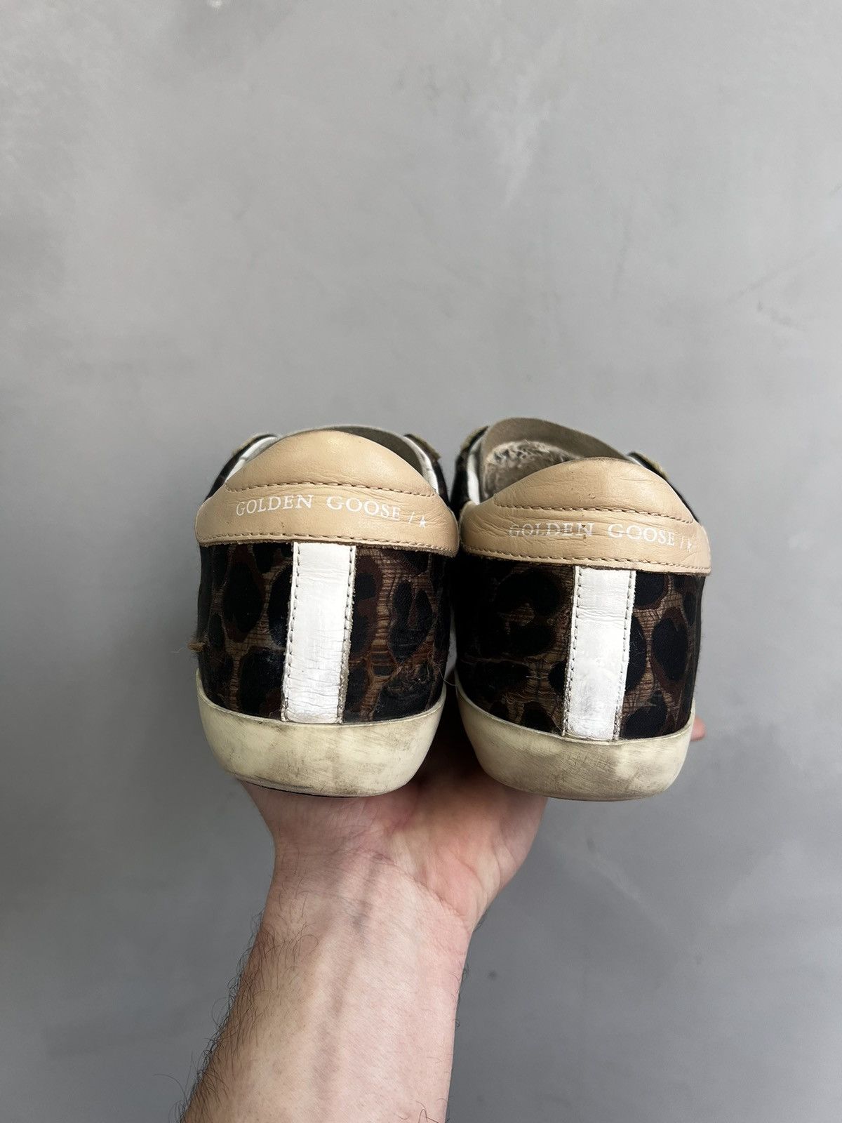 Golden Goose LUXURY GOLDEN GOOSE SUPER STAR LEOPARD PRINT LEATHER SHOES Size US 7 / IT 37 - 6 Thumbnail