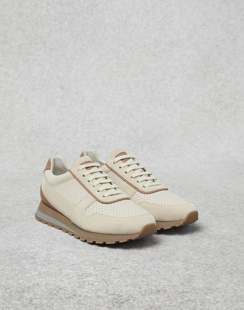 Brunello Cucinelli o1w1db10924 Sneaker in Beige Size US 8 / EU 41 - 2 Thumbnail