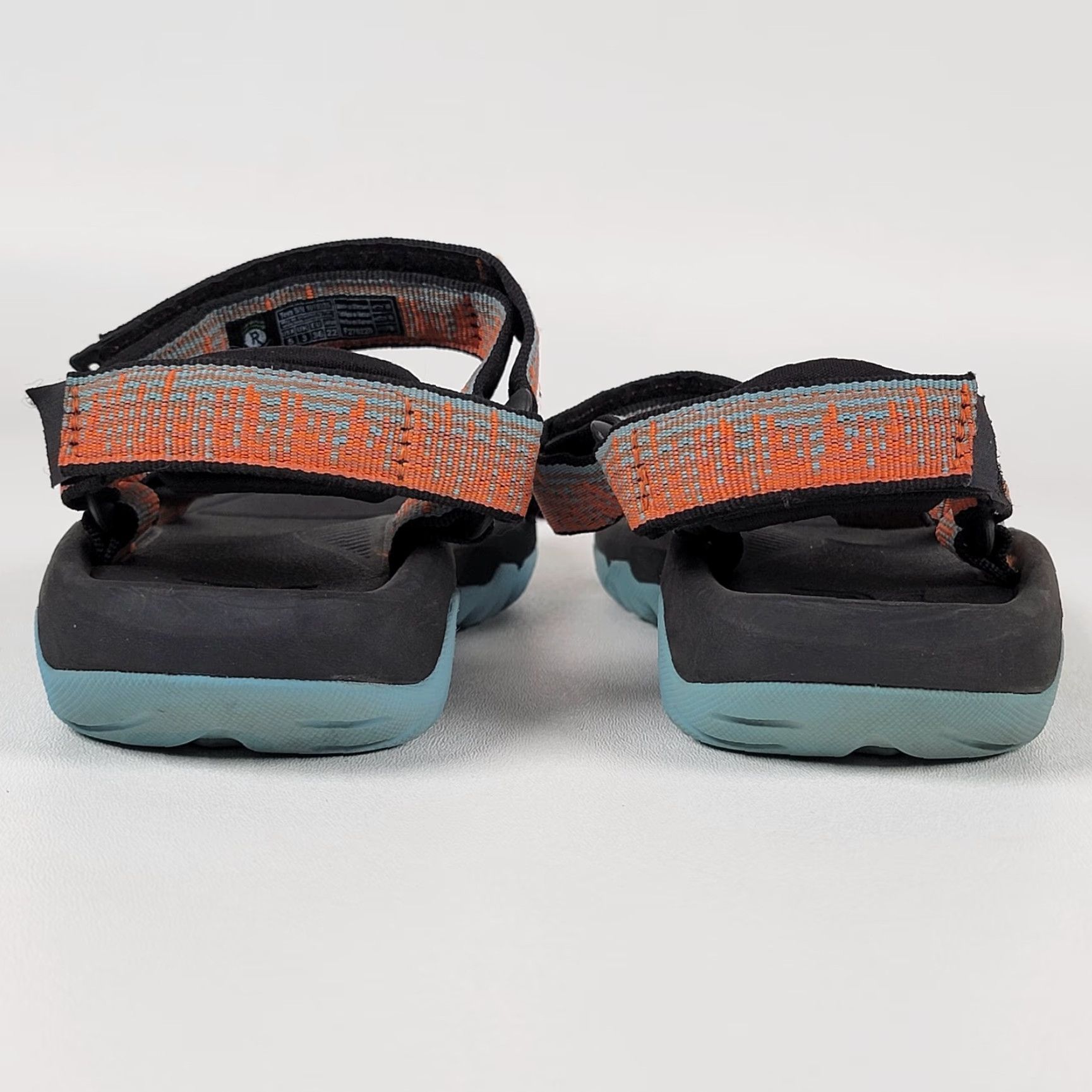 Teva TEVA WOMEN SANDAL HURRICANE XLT2 ORANGE/BLUE, 5, MEDIUM, WATER FRIENDLY, ARCH SUPPORT, Hook & Loop, Nylon, Sports Sandals, Womens Size US 5.5 / IT 35.5 - 6 Thumbnail
