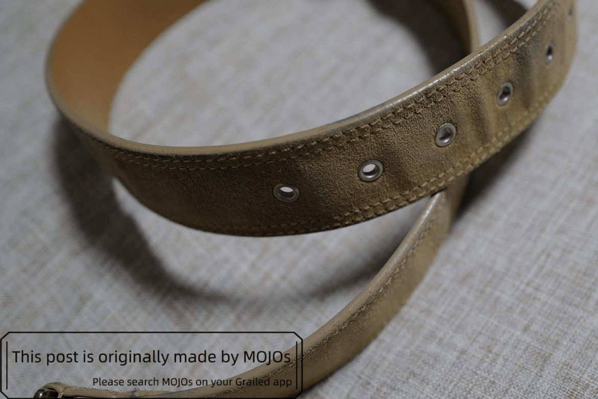 Dior Sz 85 Dior Homme 04AW VOTC Runway Suede Belt Size ONE SIZE - 2 Thumbnail