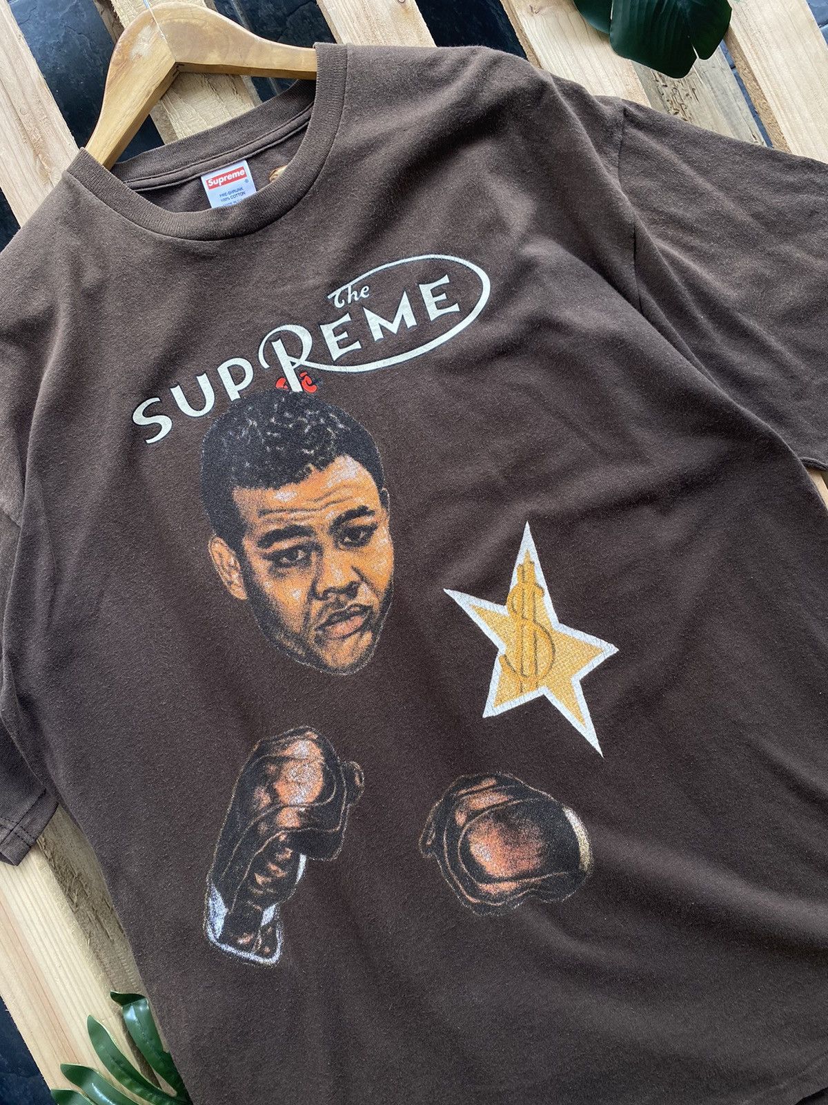 Supreme Supreme Joe Louis Boxer Tee 2002 | Grailed