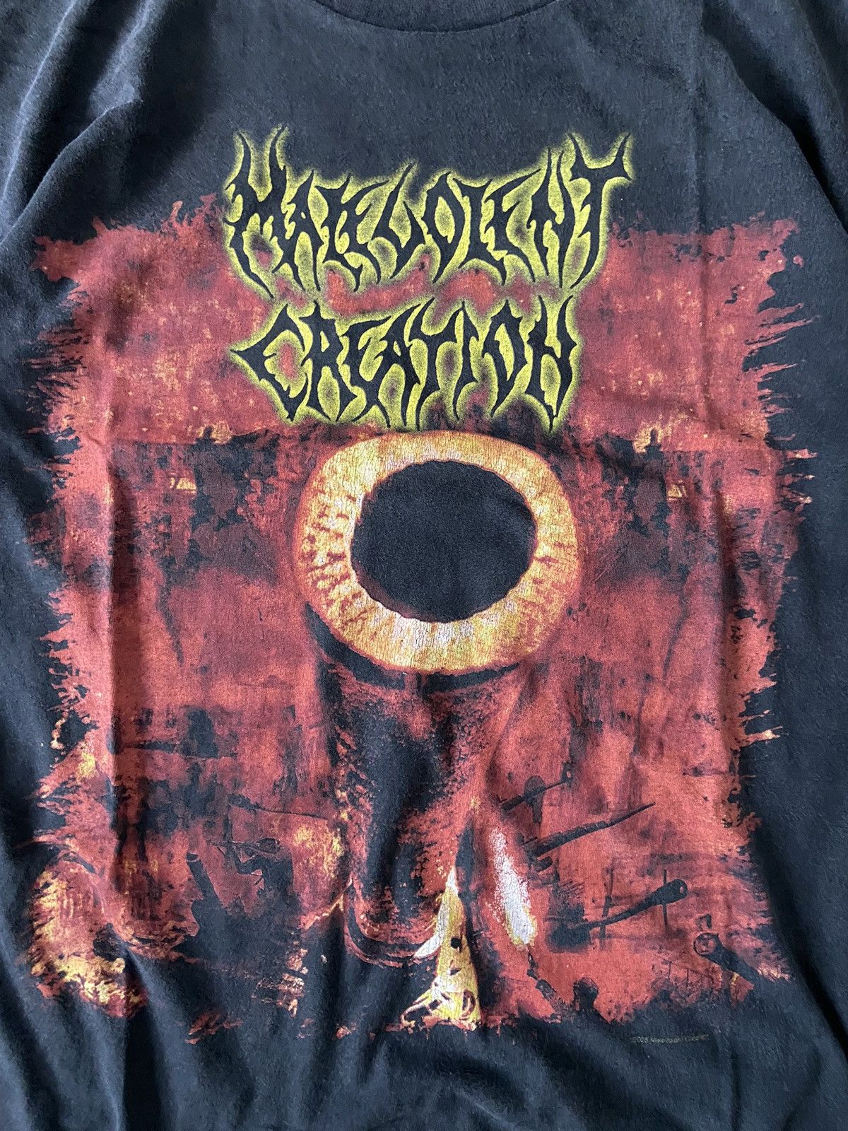 Band Tees × Vintage VINTAGE Y2K MALEVOLENT CREATION WARKULT TOUR Size US L / EU 52-54 / 3 - 4 Thumbnail