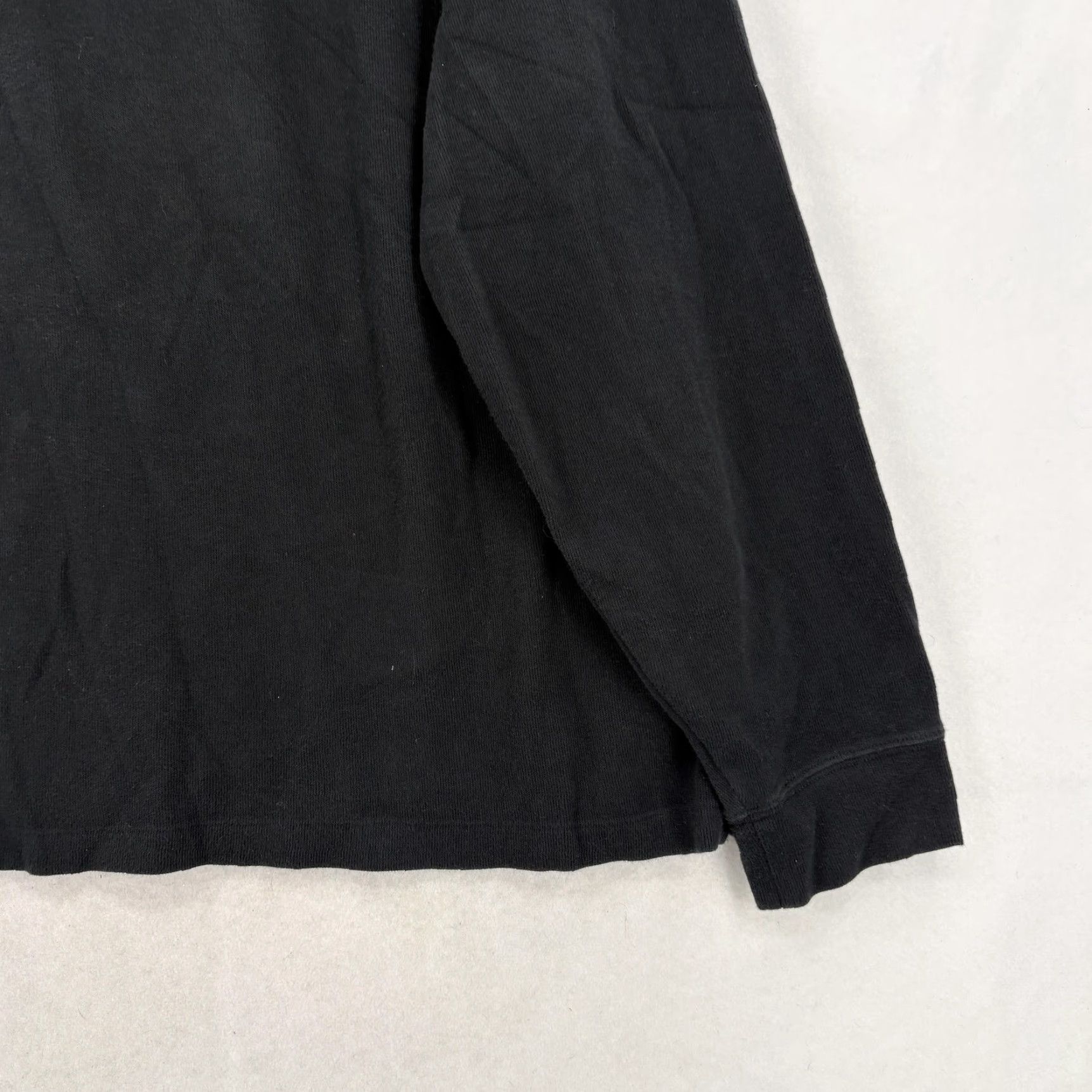 Polo Ralph Lauren Polo Ralph Lauren Sweater Mens XL Black 1/4 Zip Mock Neck Pullover Estate Rib Shirt Size US XL / EU 56 / 4 - 3 Thumbnail