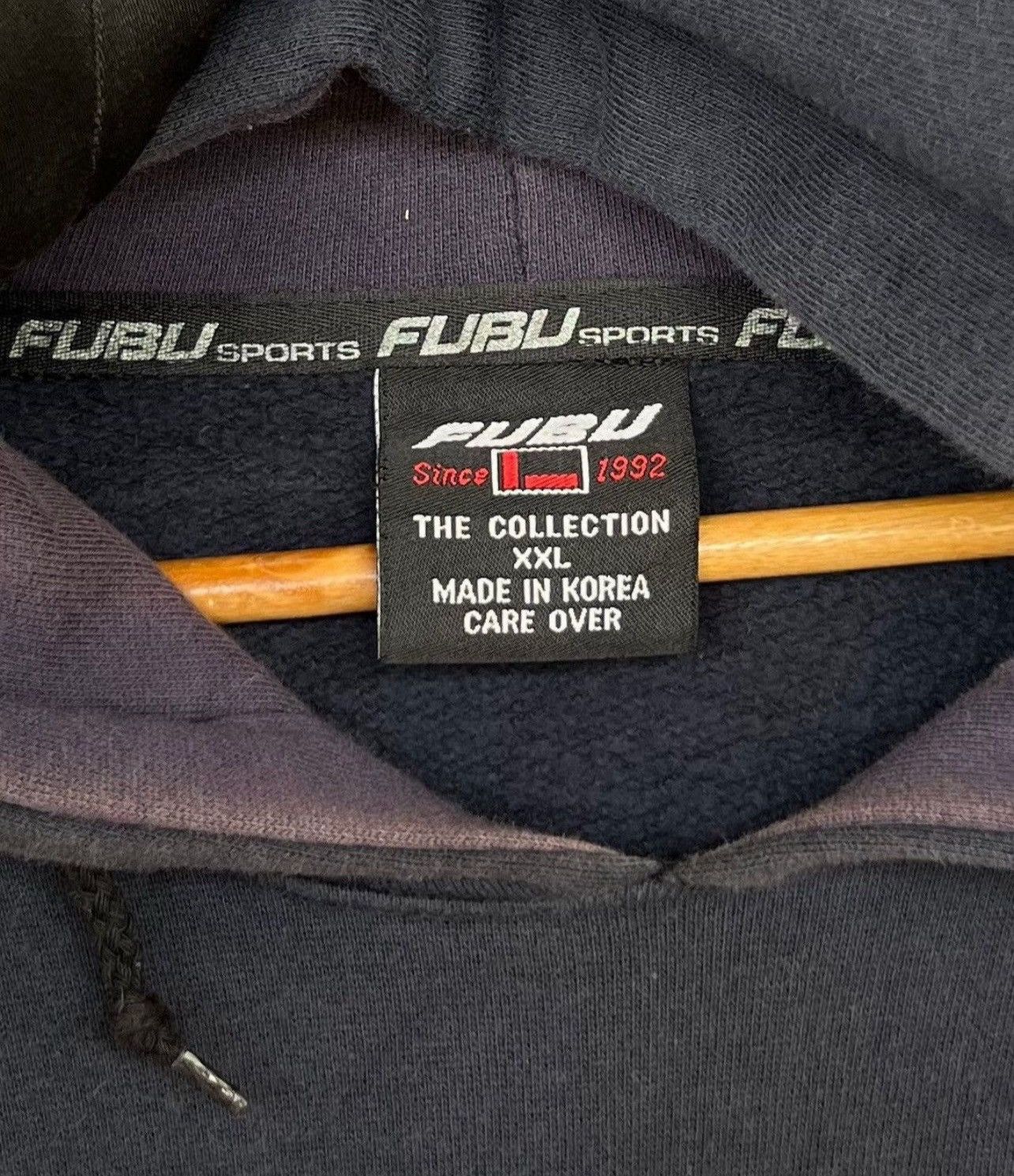 Fubu Vintage 90s Fubu Hoodie Fubu Collection Oversized Hoodie 2XL Size US XXL / EU 58 / 5 - 4 Thumbnail