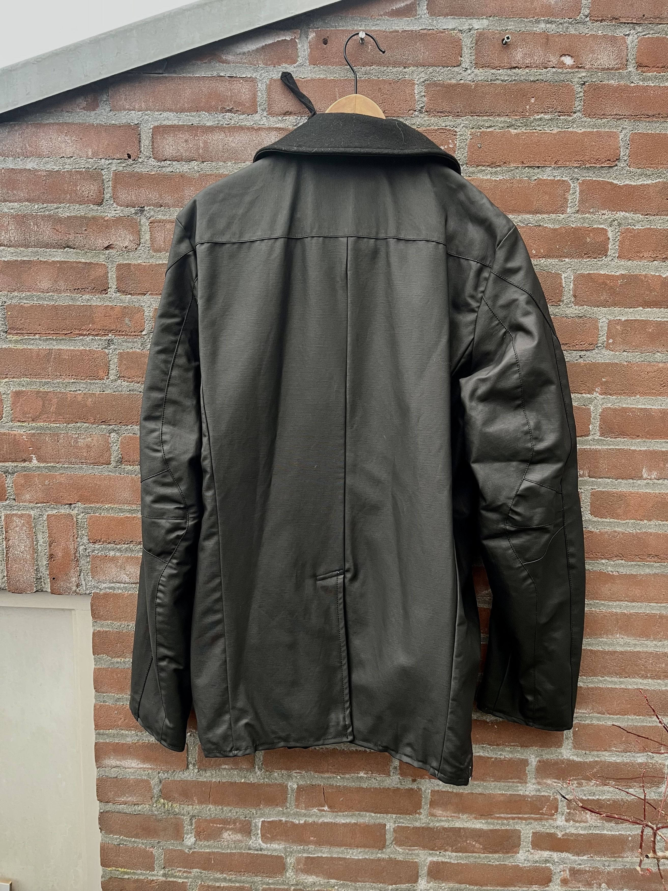 DENHAM Longshore Large black navy army biker rare military Size US L / EU 52-54 / 3 - 6 Thumbnail