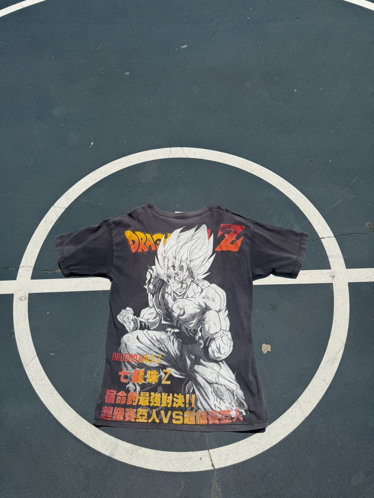 Vintage *RARE* Vintage DBZ Shenron & Goku AOP T-Shirt. Size US L / EU 52-54 / 3 - 2 Thumbnail
