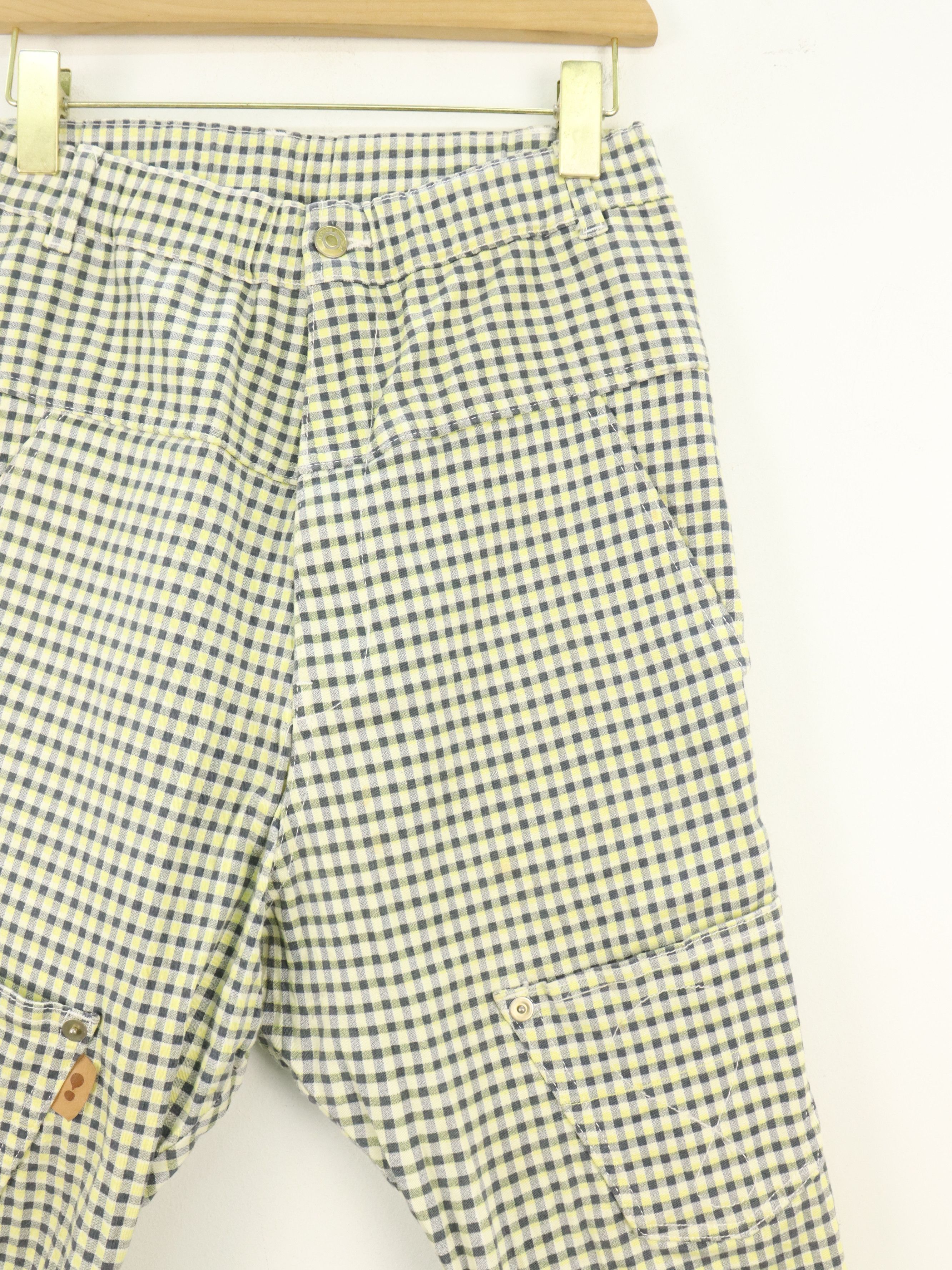 Japanese Brand × mercibeaucoup Mercibeaucoup Jevous Enprie Plaid Drop Crotch Pant Size US 28 / EU 44 - 5 Thumbnail