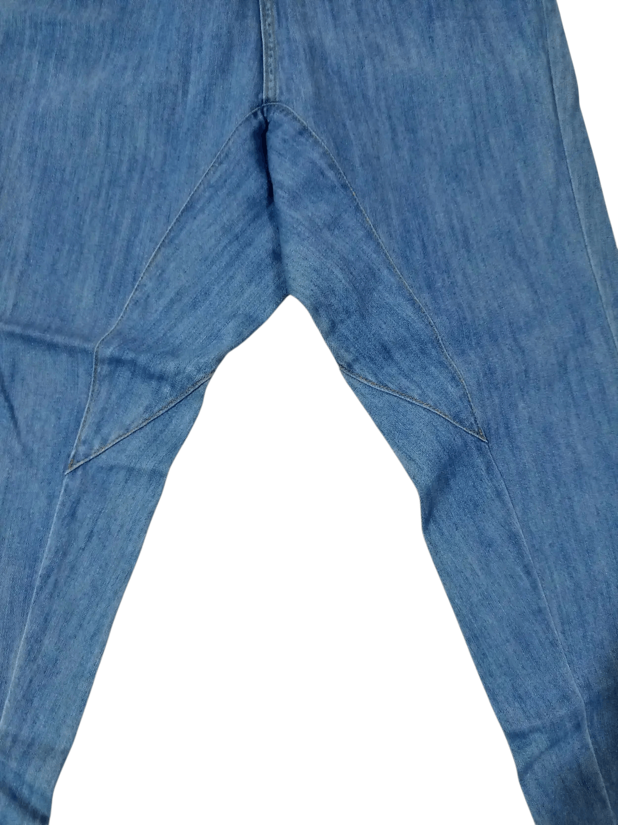 Ne-Net Ne-net Bear Patch Drop Crotch Denim Jeans Size 30" / US 8 / IT 44 - 5 Thumbnail