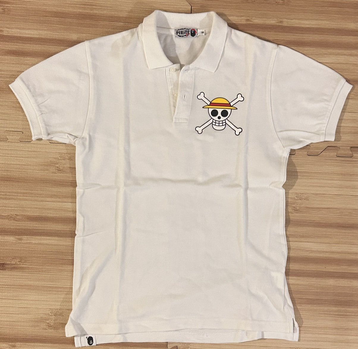 Bape × One Piece Rare 2000s bape x one piece skull polo S Size US S / EU 44-46 / 1 - 1 Thumbnail