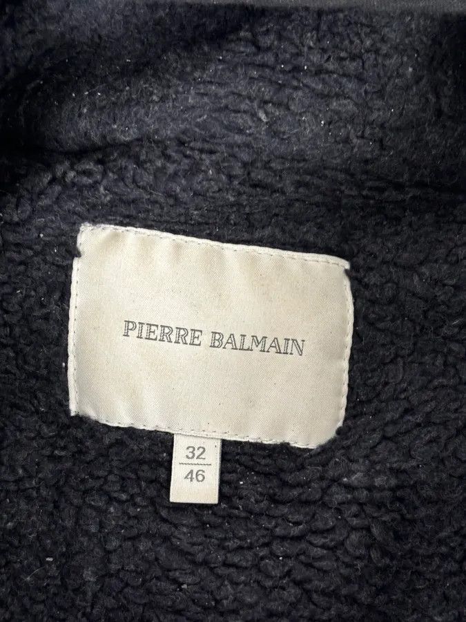Pierre Balmain AW2012 Pierre Balmain Grey Eroded Avant-Garde Brut Long Parka Jacket Size US M / EU 48-50 / 2 - 14 Thumbnail