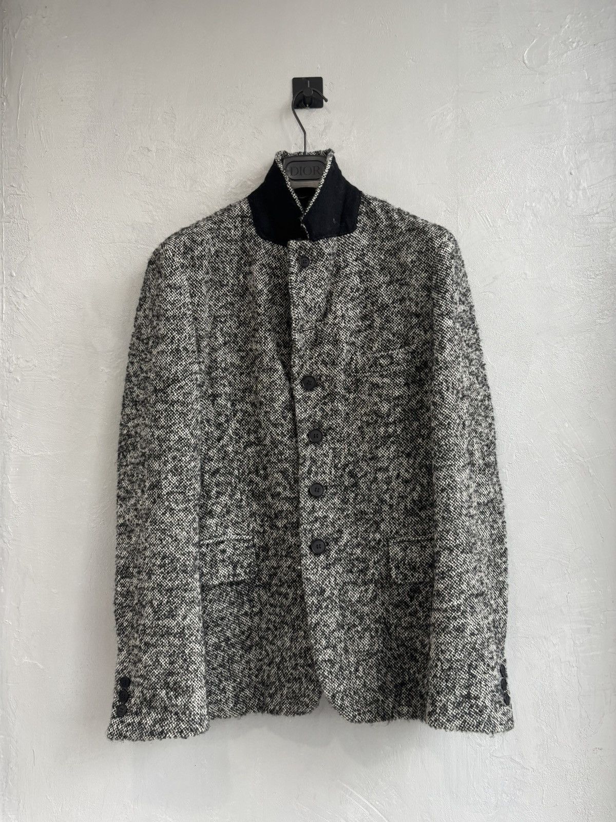 Comme des Garcons Homme Plus Comme Des Garcons Homme Plus FW2012 tweed sport jacket Size 48R - 4 Thumbnail