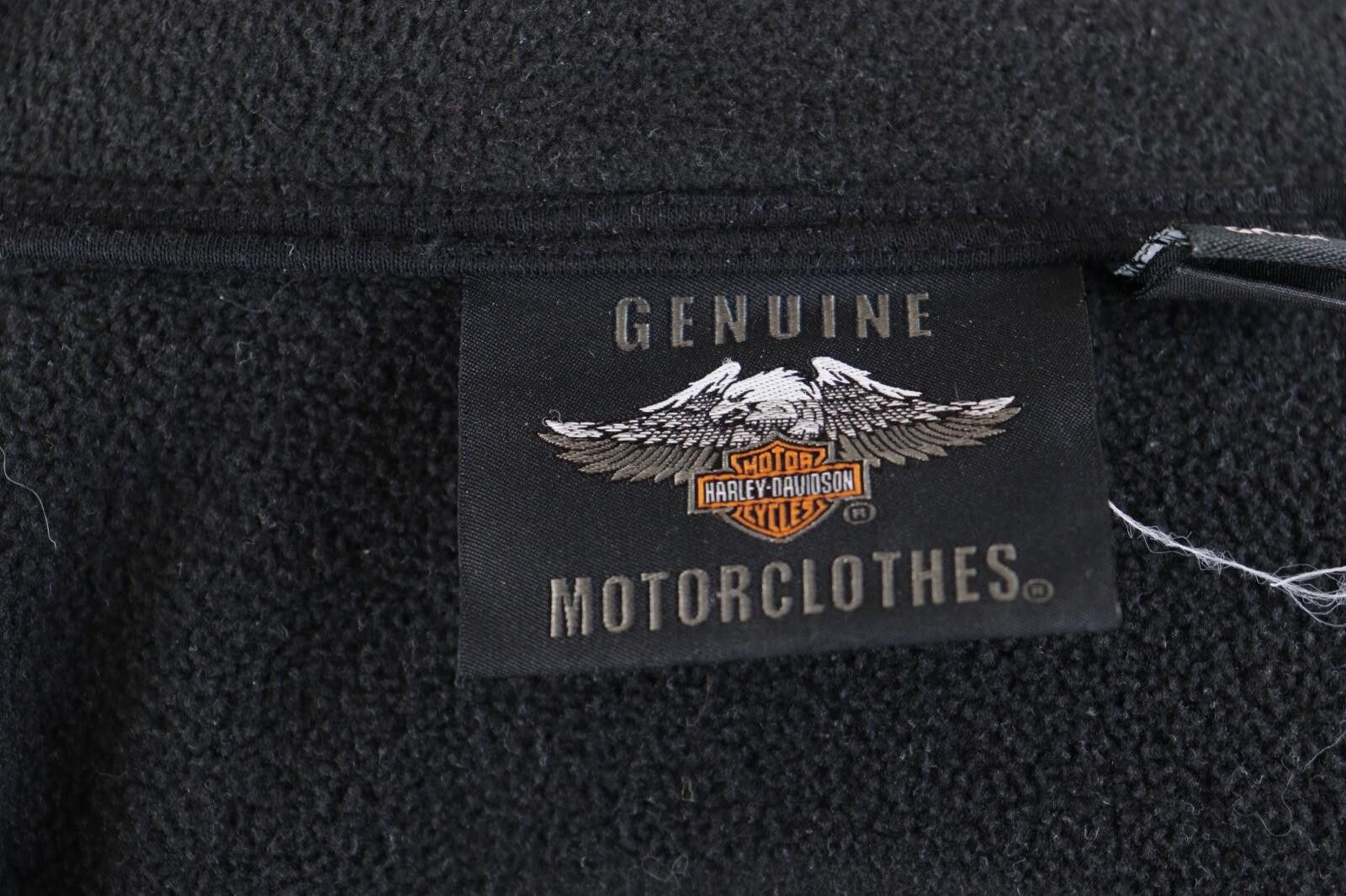 Other HARLEY DAVIDSON MC Black Big Fleece Jacket Size 2XL Size ONE SIZE - 12 Thumbnail