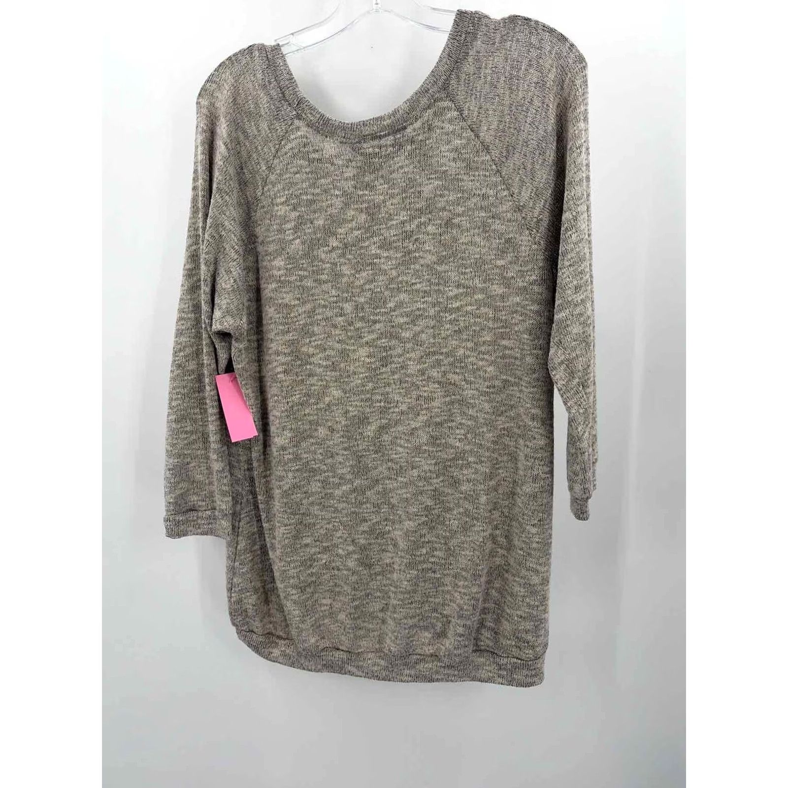 Vintage SJS Grey Sweater Large Size L / US 10 / IT 46 - 2 Thumbnail